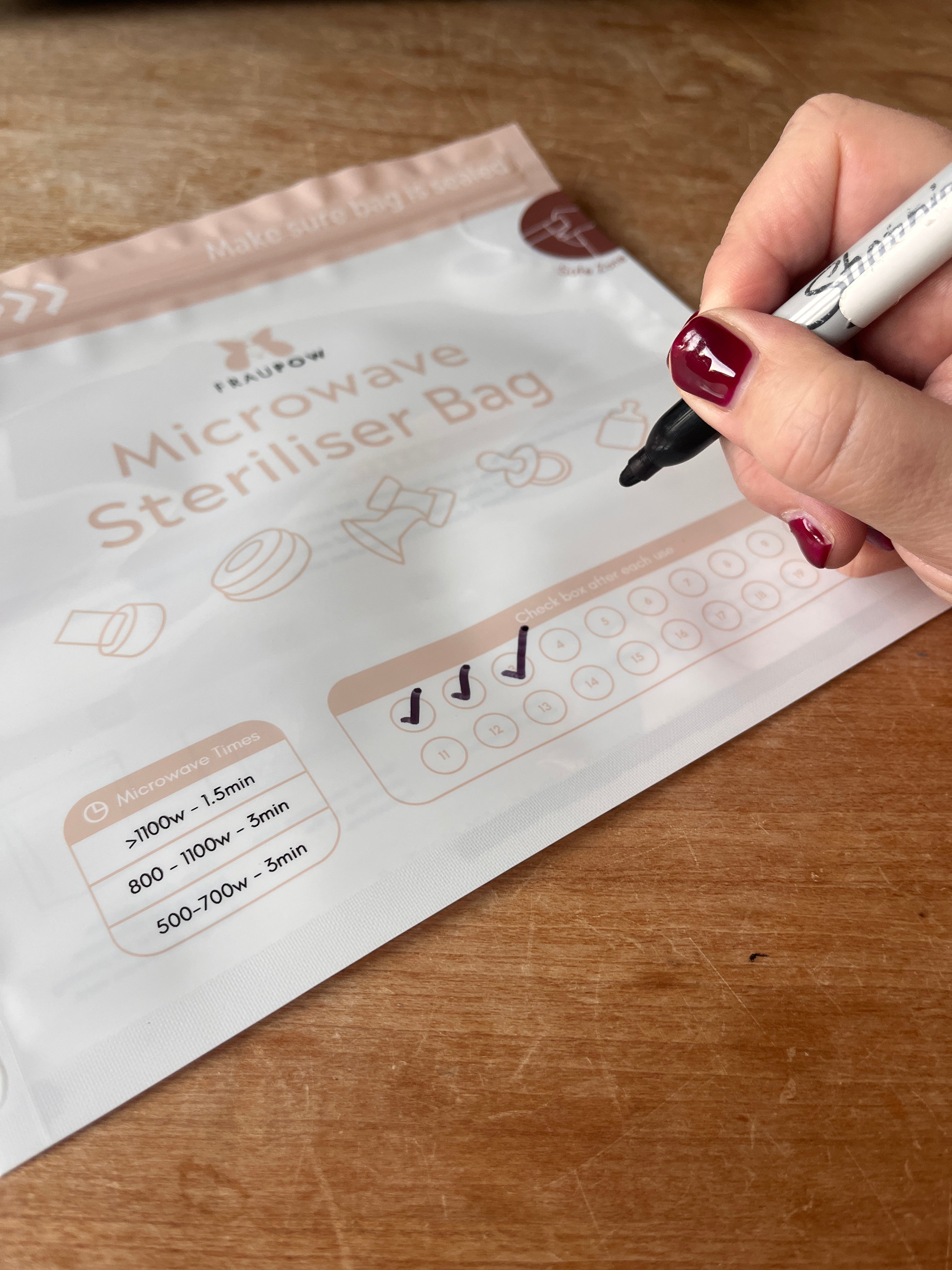 FRAUPOW steriliseerimiskotid