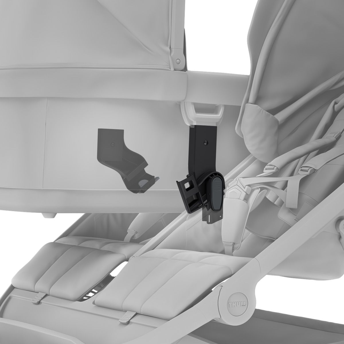 Thule Urban Glide 3 Double vankrikorvi adapter