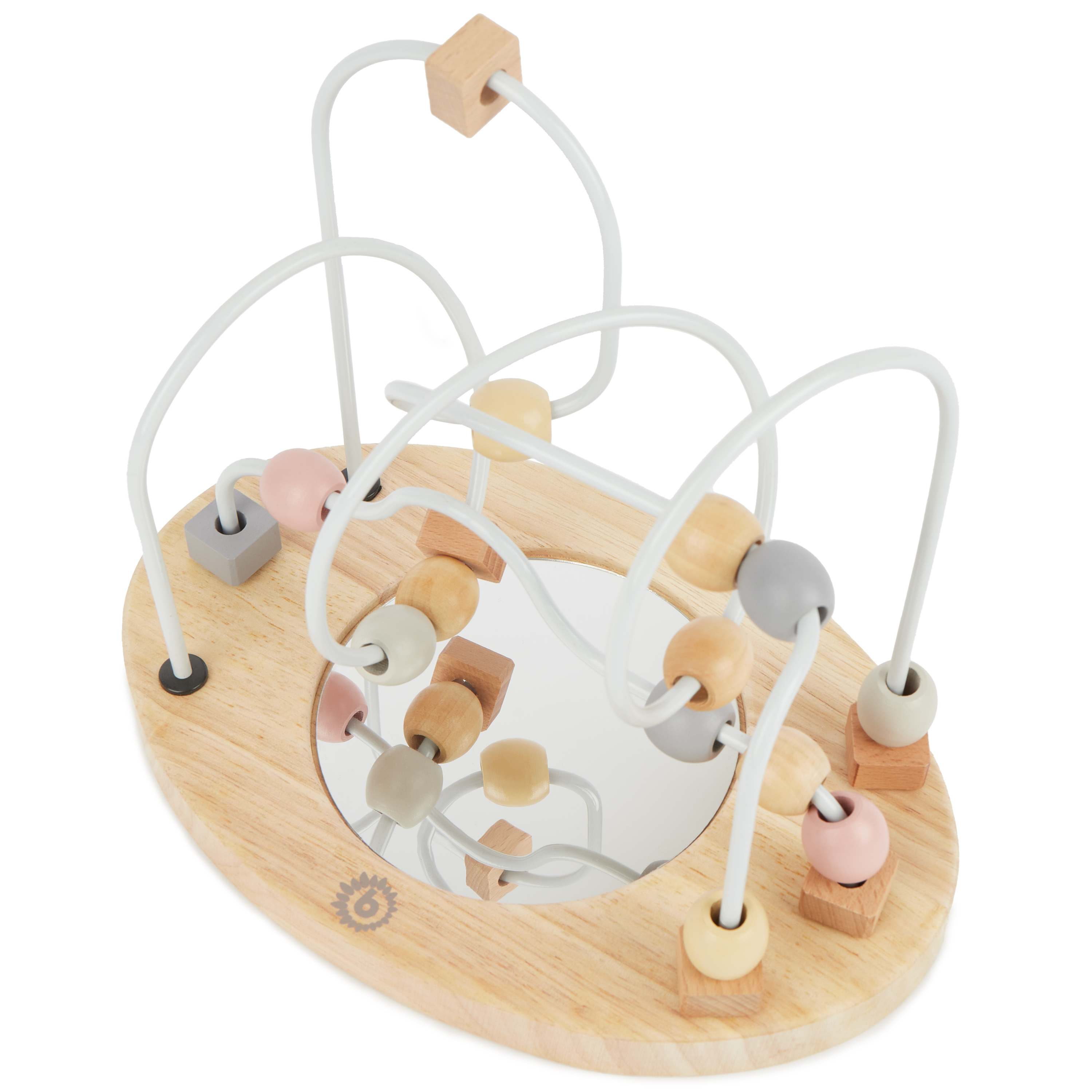 Bieco motoorikakeskus peegliga – Roosa