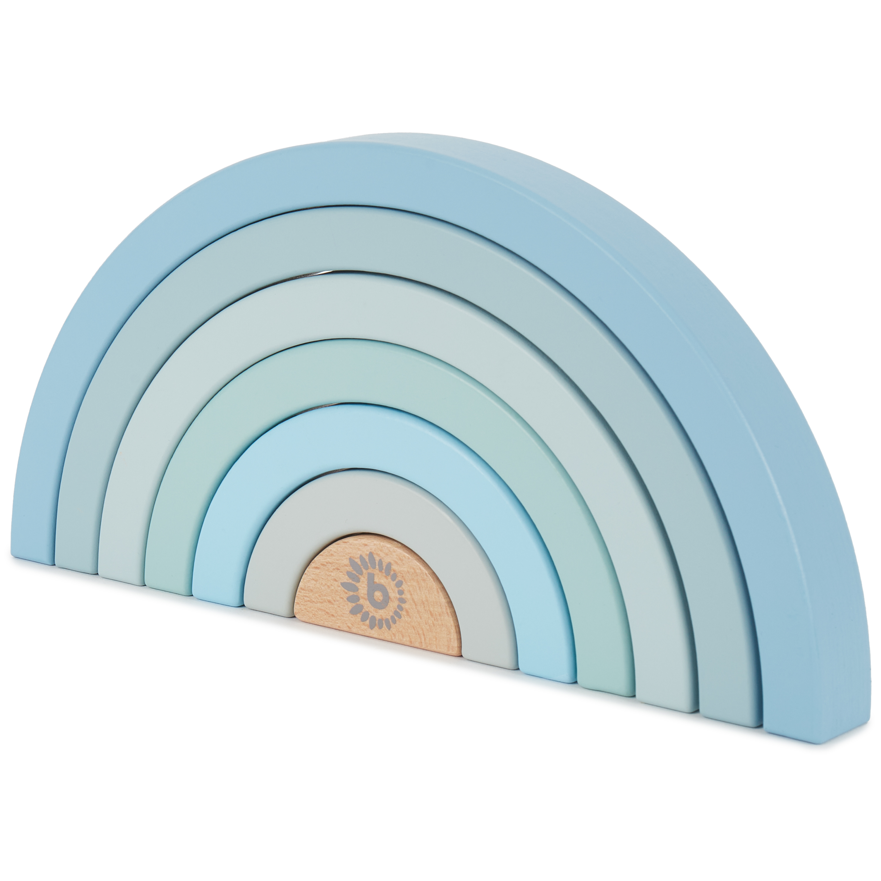 Bieco wooden rainbow – Blue