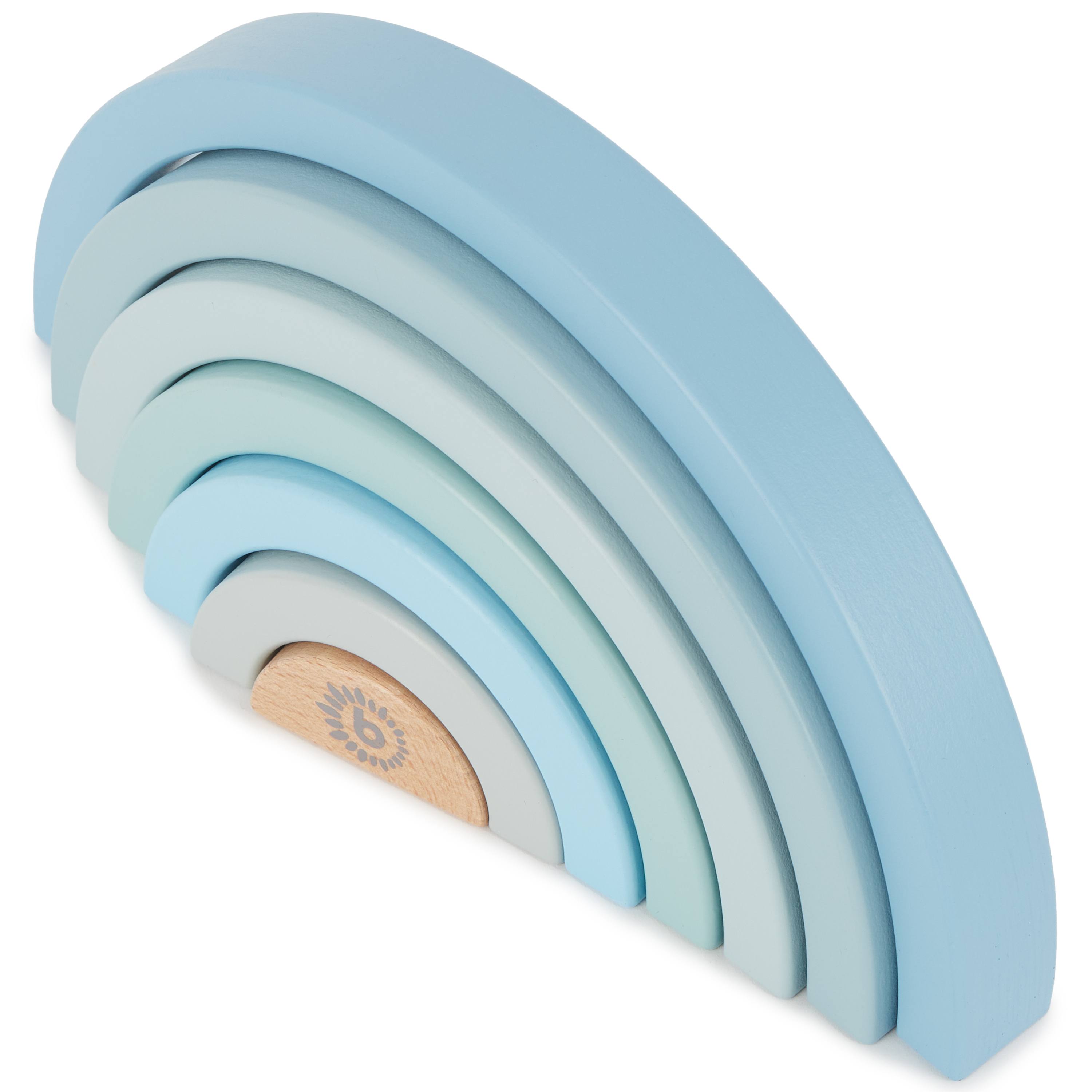 Bieco wooden rainbow – Blue