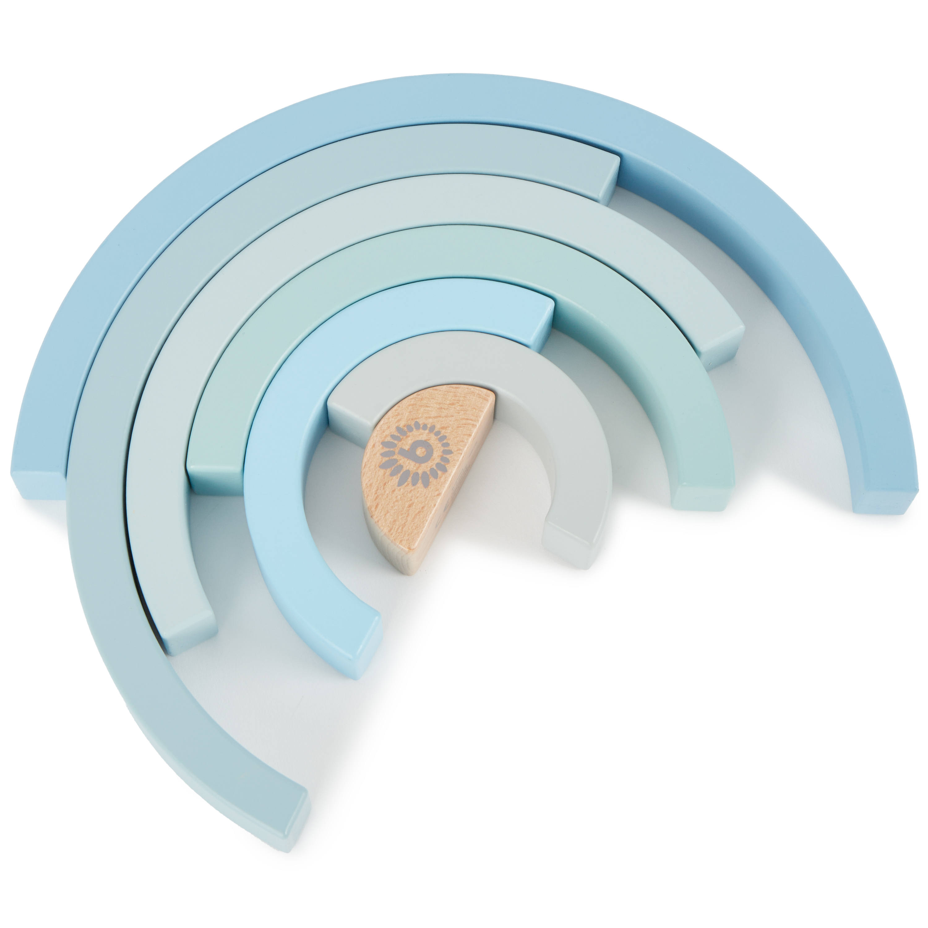 Bieco wooden rainbow – Blue
