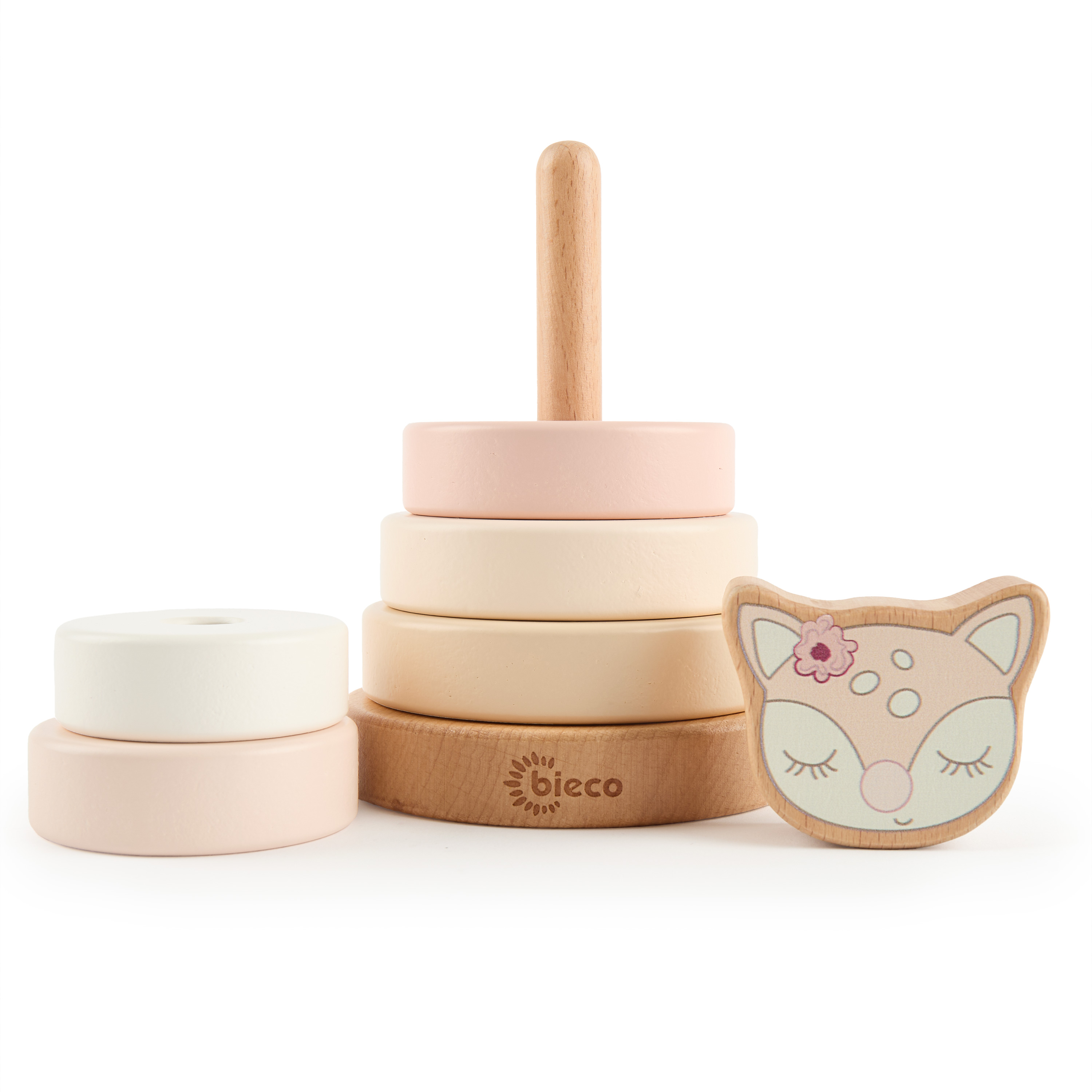 Bieco puidust ladumistorn – Hirv Ella