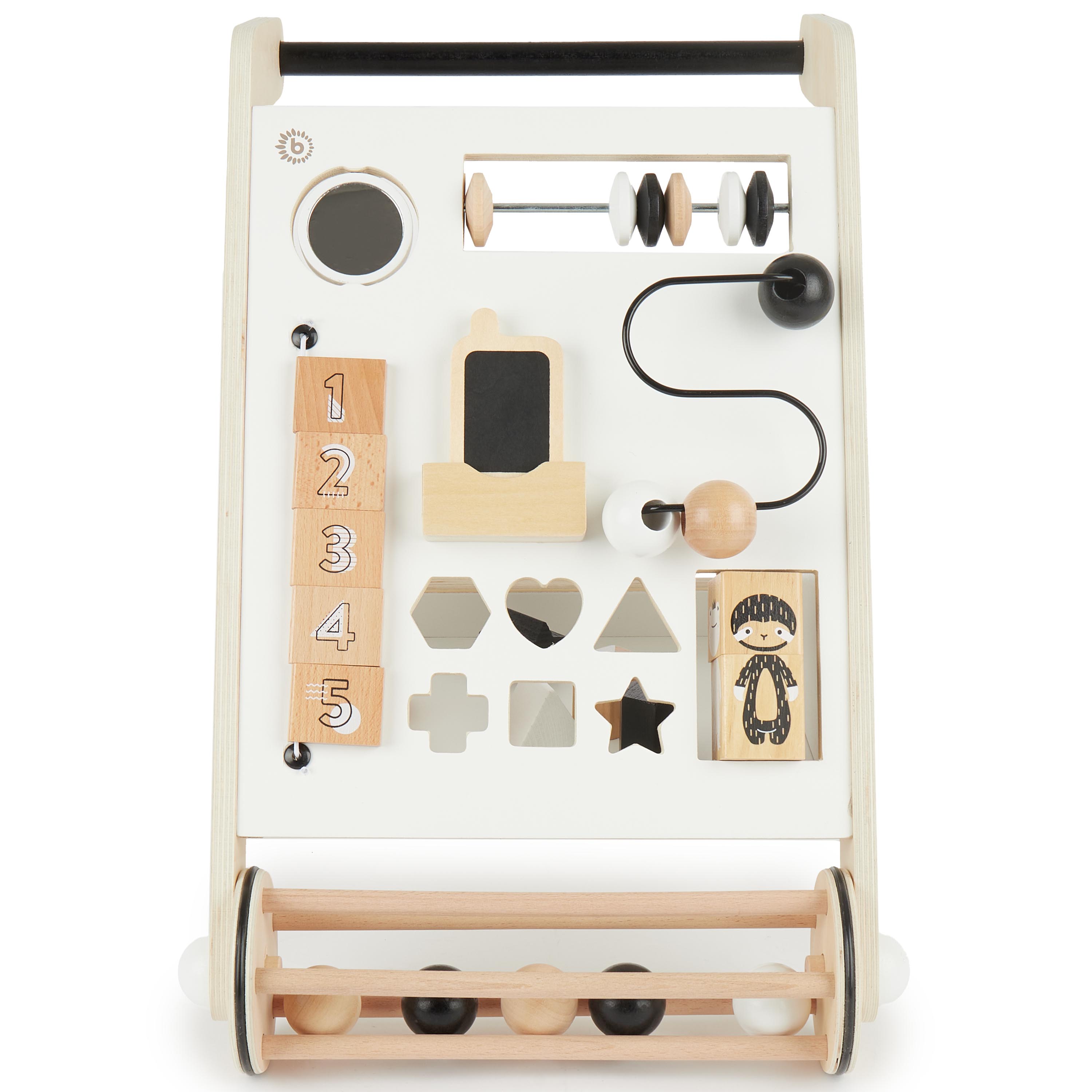 Bieco activity walker white/nature/black