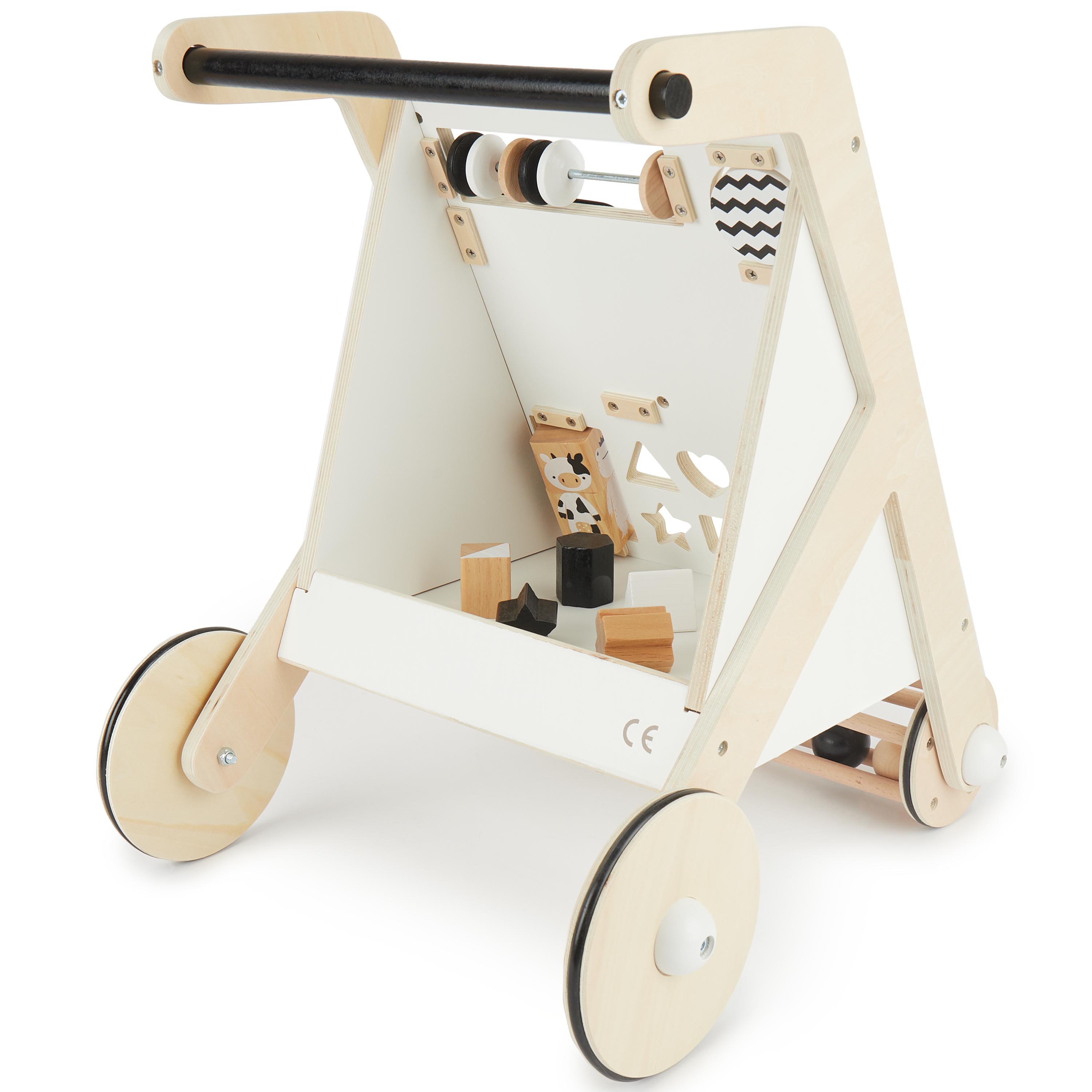 Bieco activity walker white/nature/black