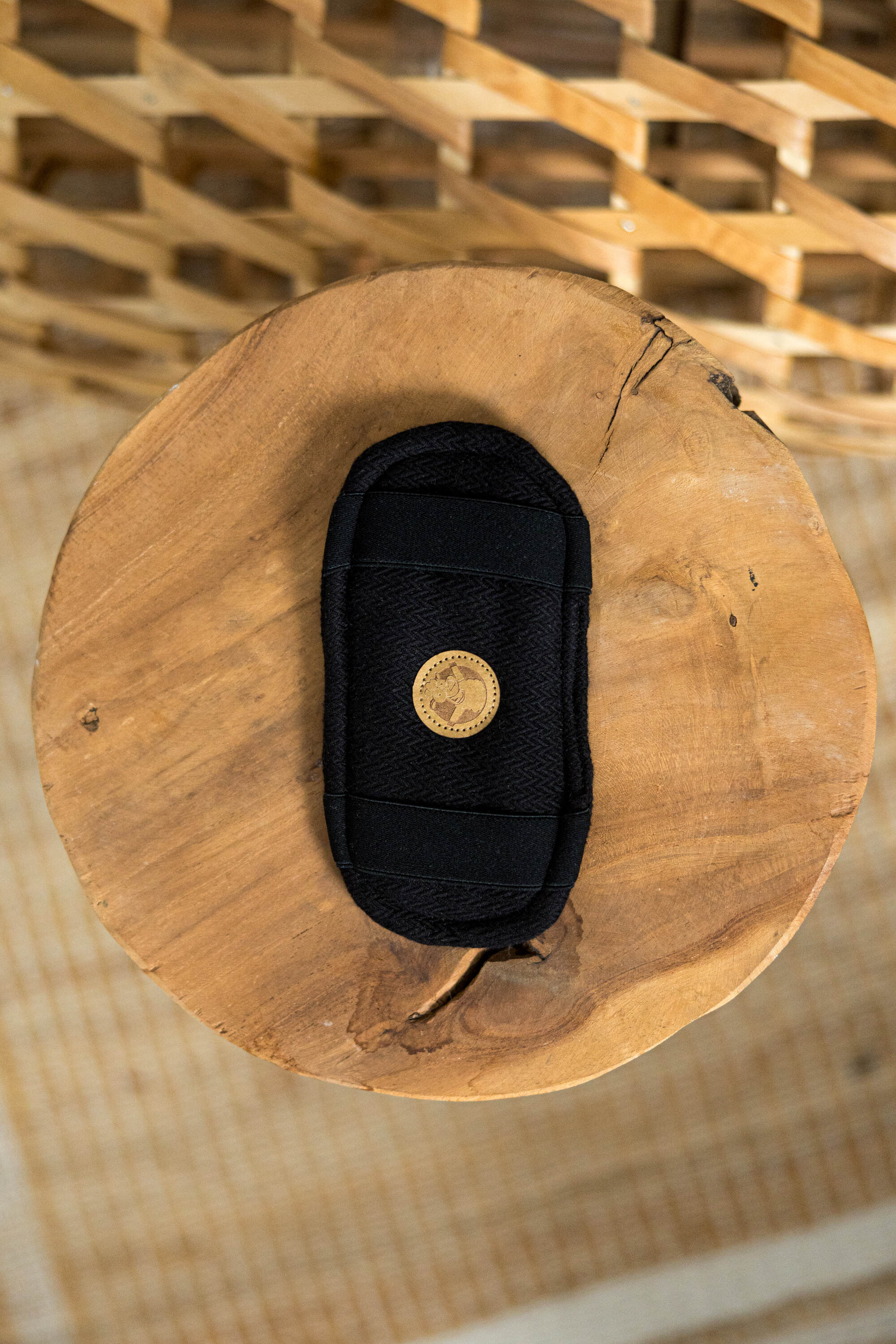 Lumbar support standard - LITTLE HERRINGBONE EBONY BLACK