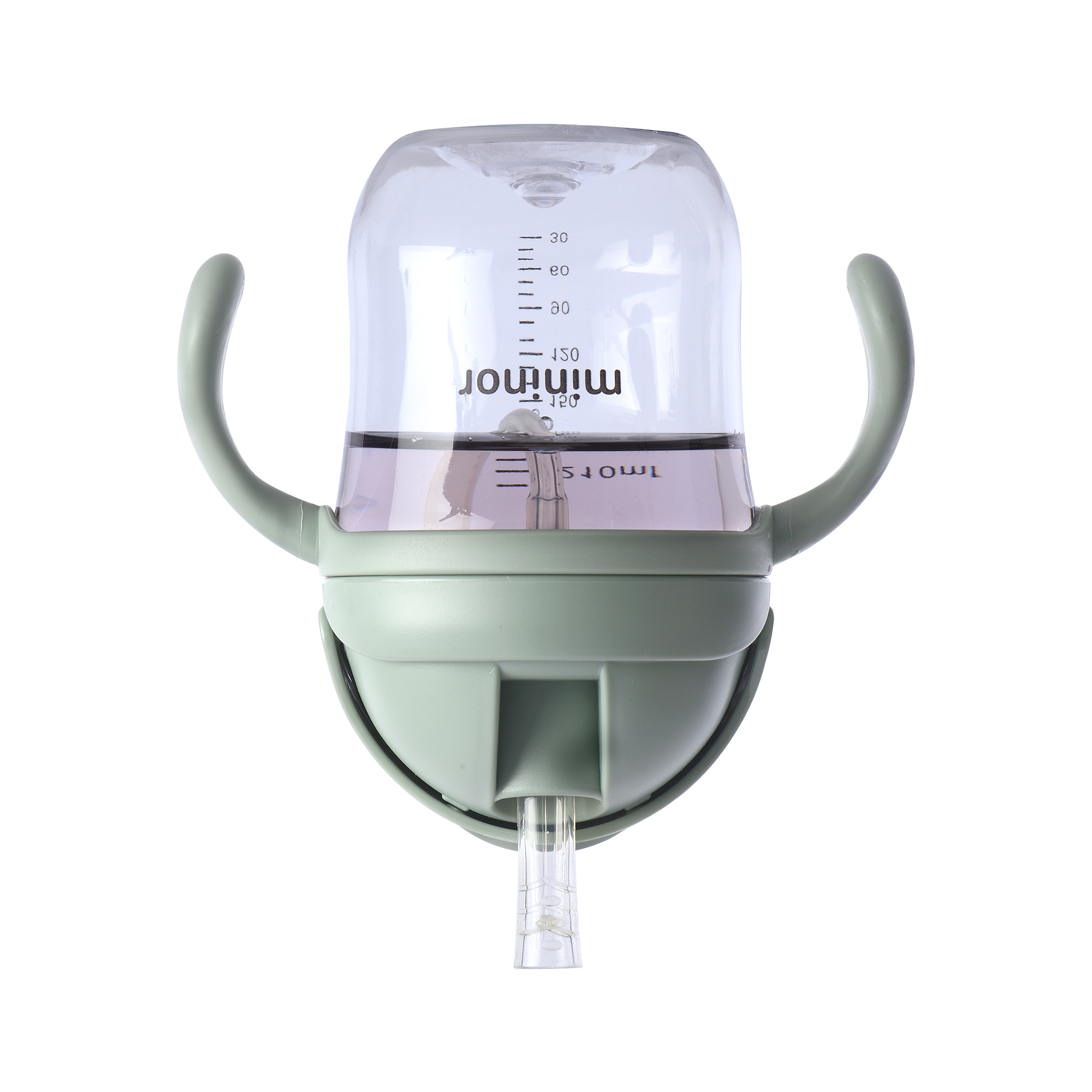 Mininor kõrrega joogipudel 220ml (värvivalik)