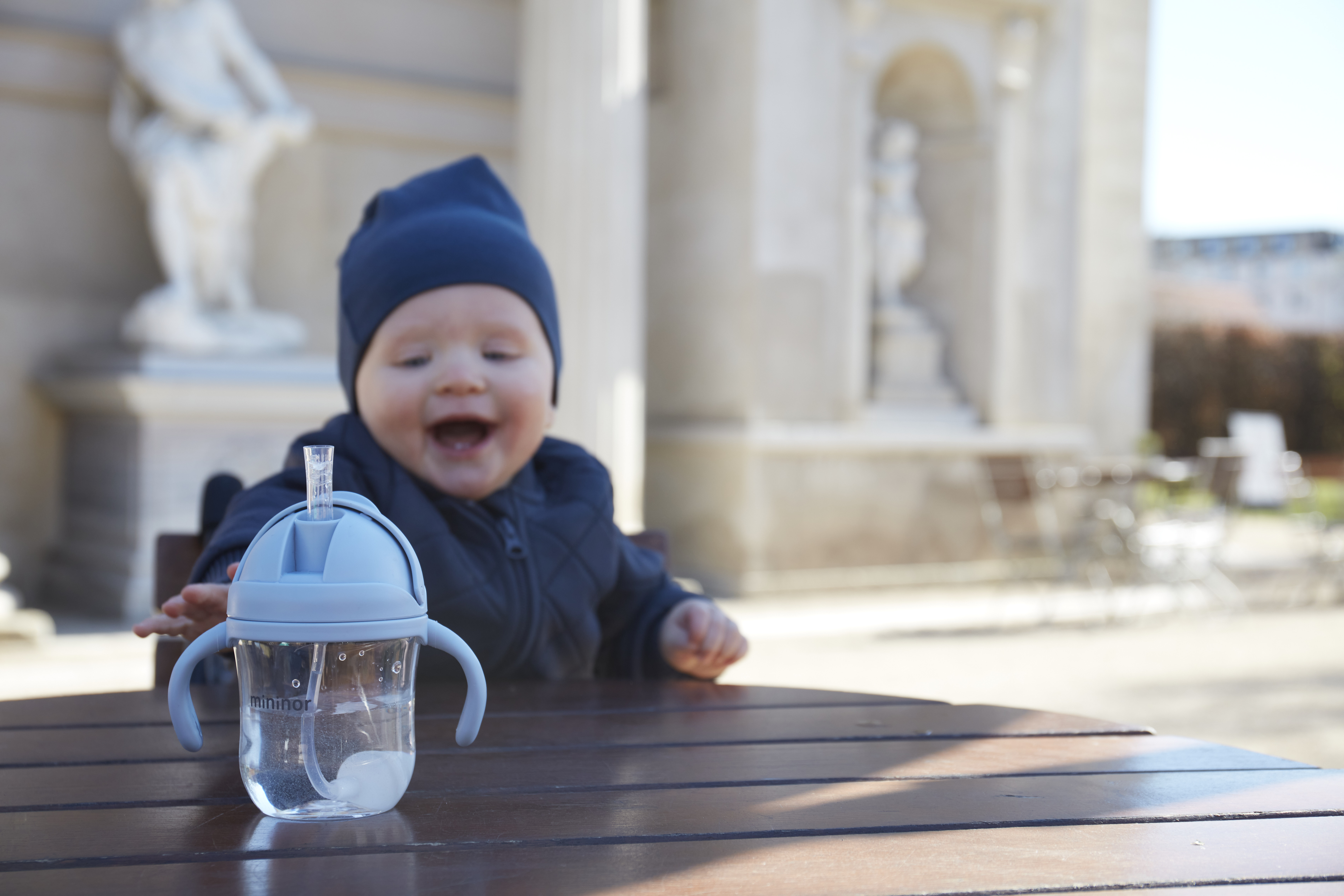 Mininor kõrrega joogipudel 220ml (värvivalik)