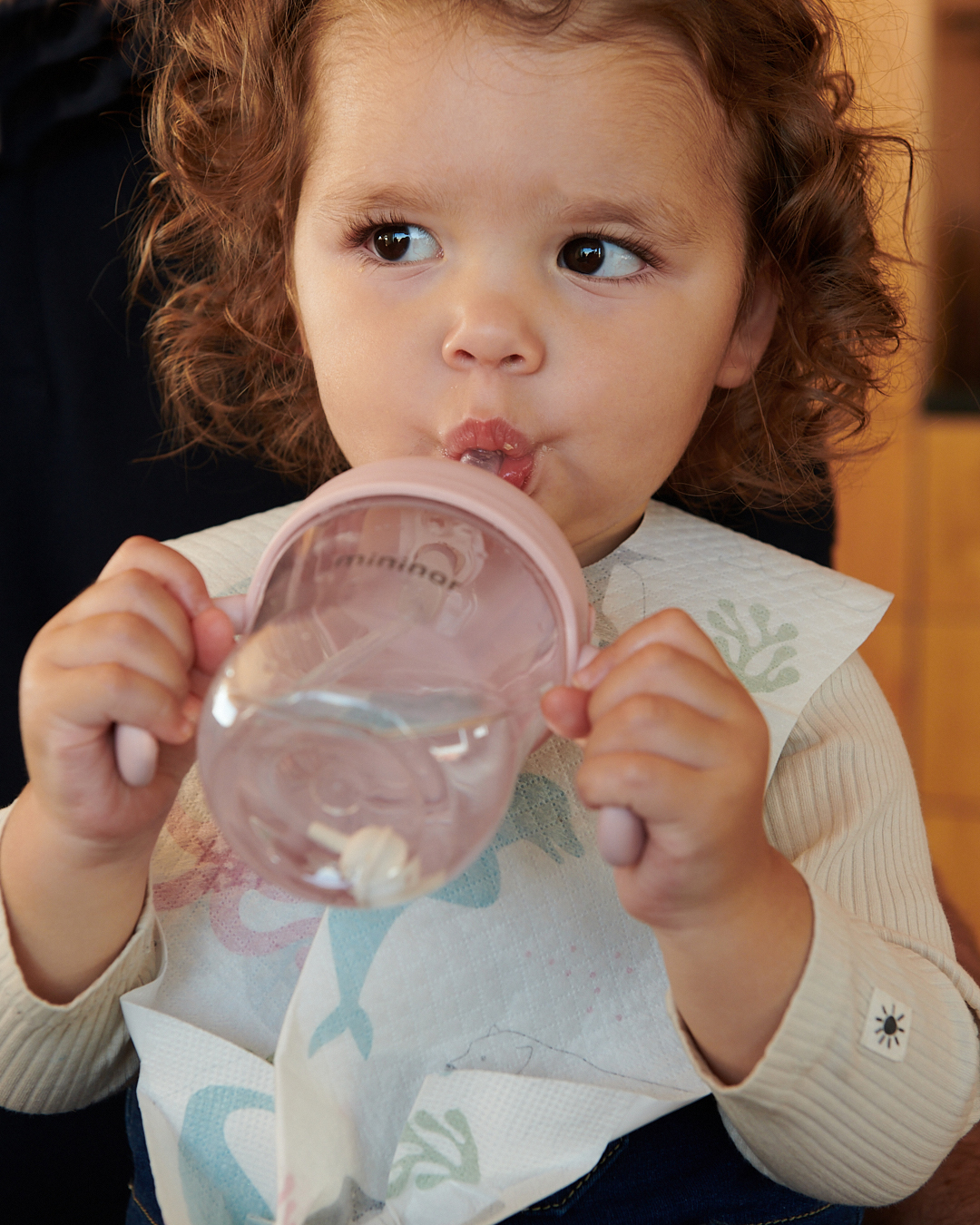 Mininor kõrrega joogipudel 220ml (värvivalik)