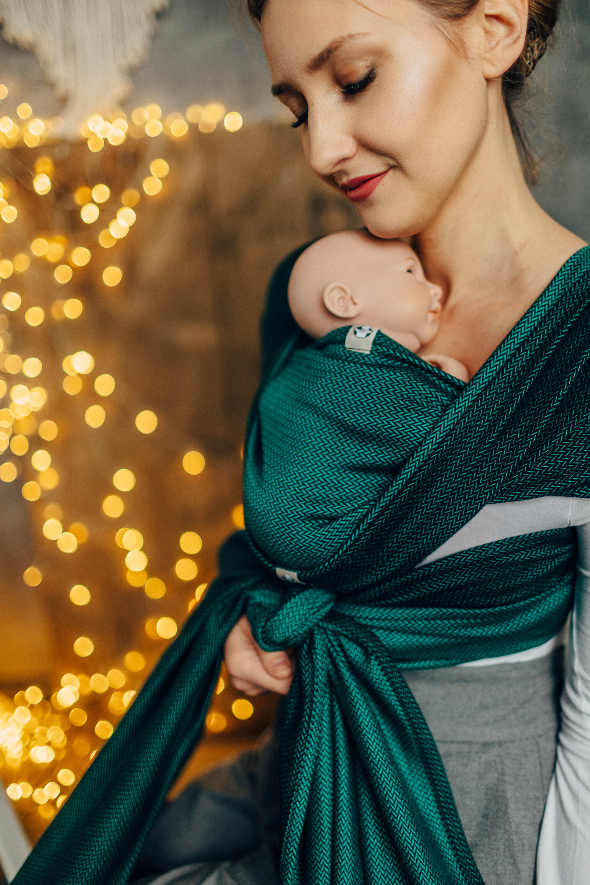 LennyLamb kandelina (42cm), Emerald