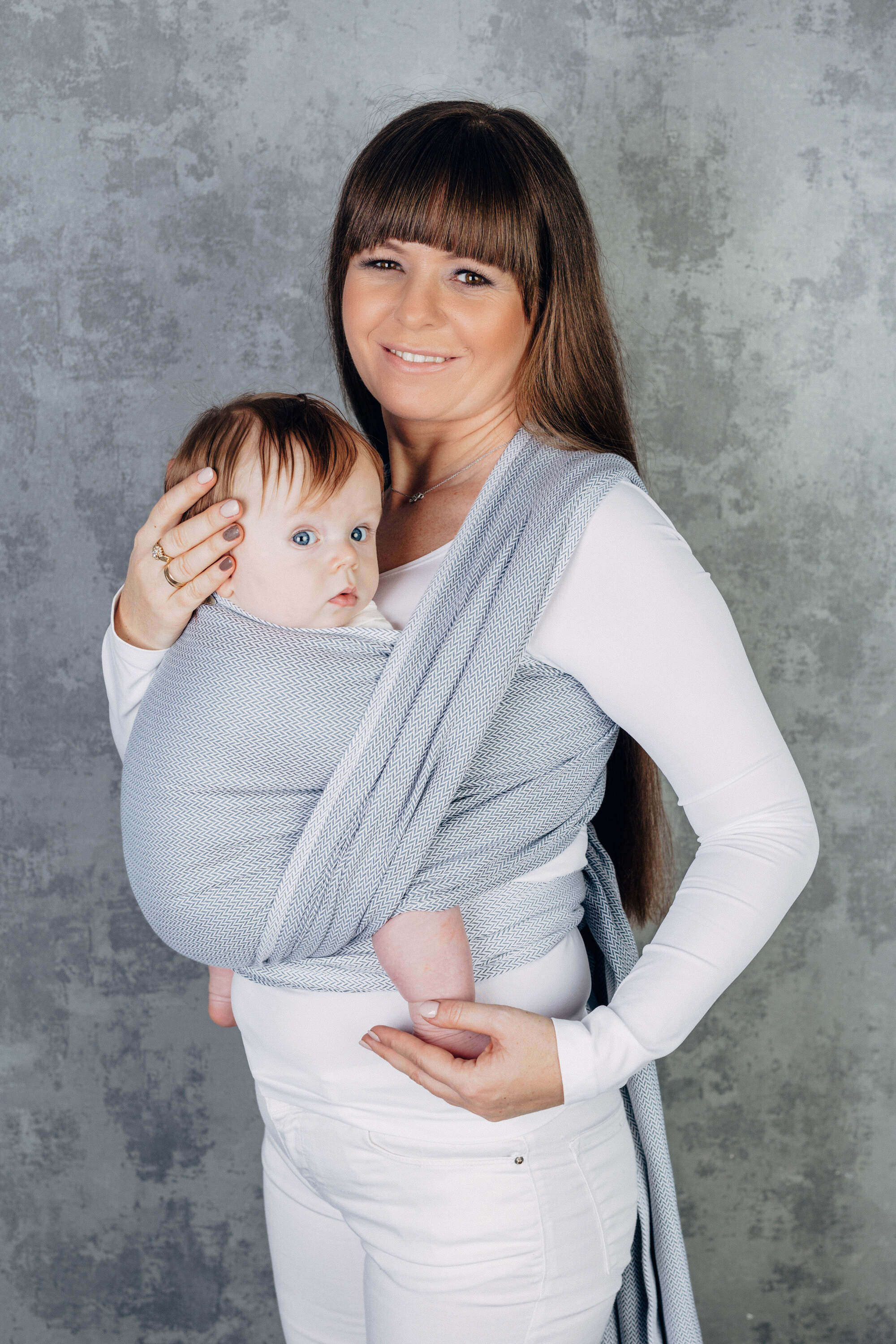 LennyLamb kandelina, Little Herringbone Grey