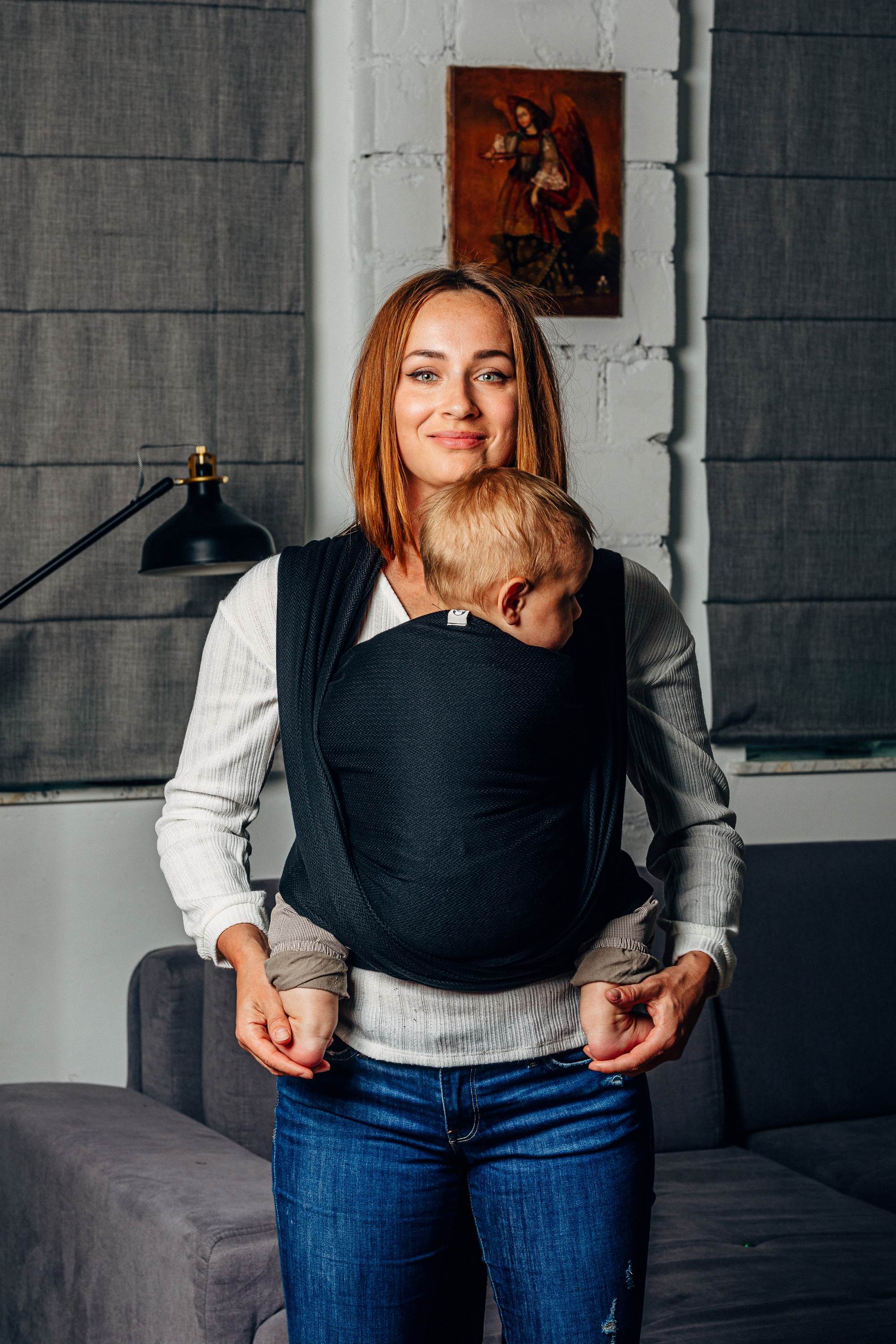 LennyLamb kandelina, Little Herringbone Ebony Black