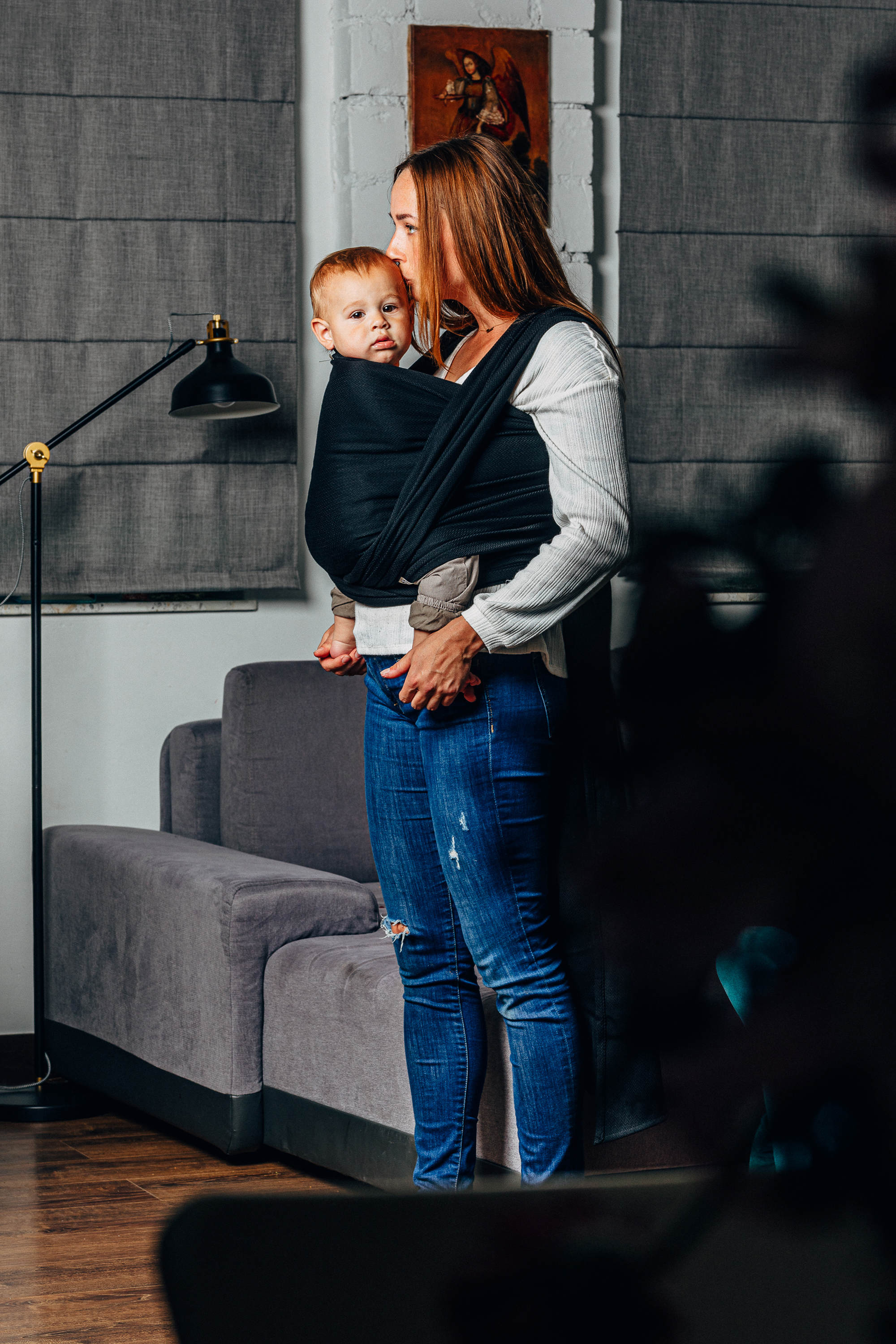 LennyLamb kandelina, Little Herringbone Ebony Black