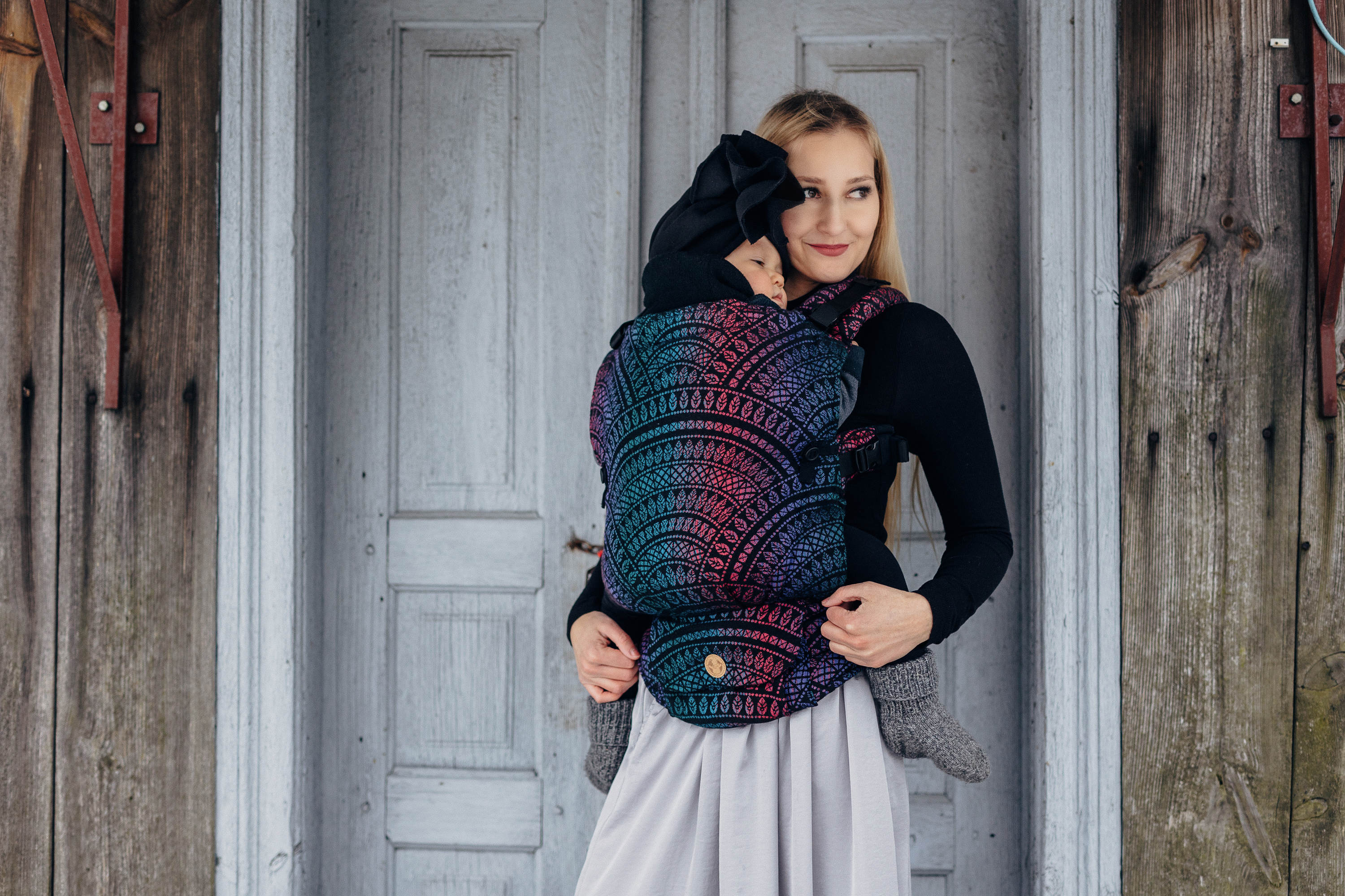 LennyUpGrade carrier Peacock's Tail - Black Opal