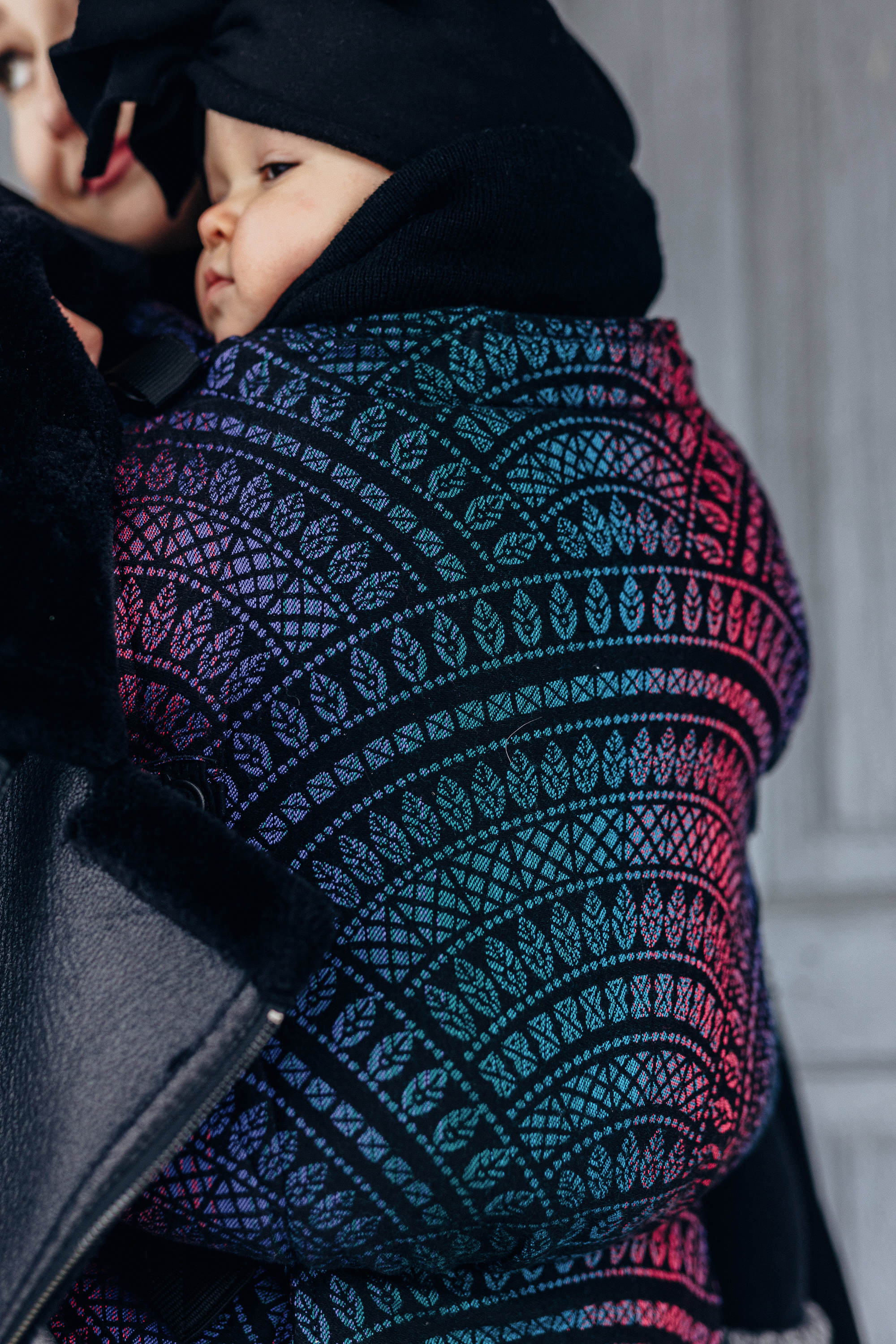 LennyUpGrade carrier Peacock's Tail - Black Opal