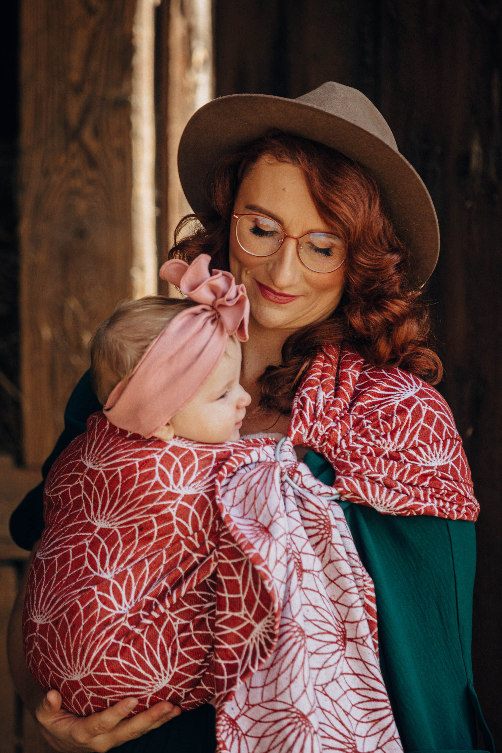 LennyLamb Ring Sling Lotus - Foxy