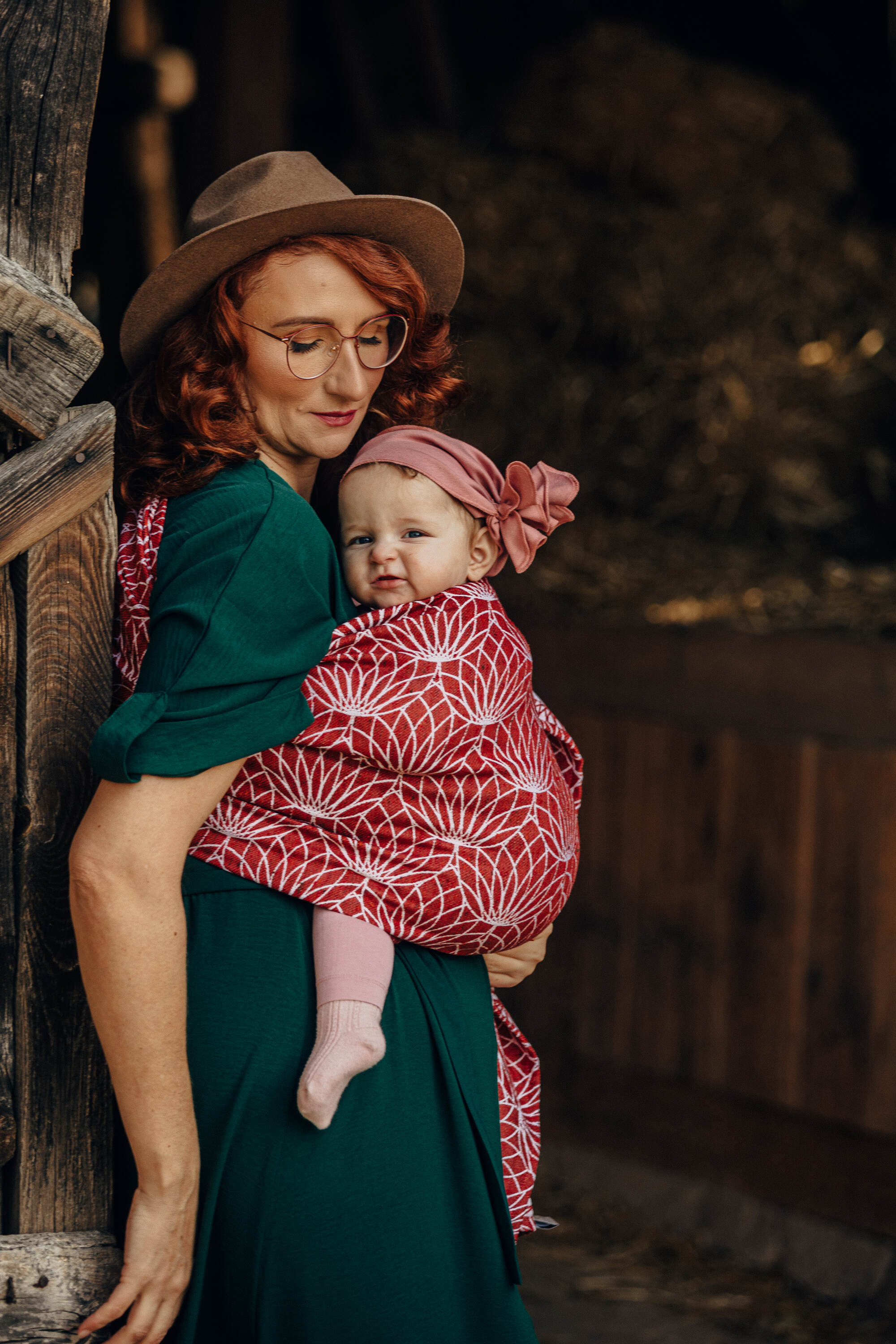 LennyLamb Ring Sling Lotus - Foxy