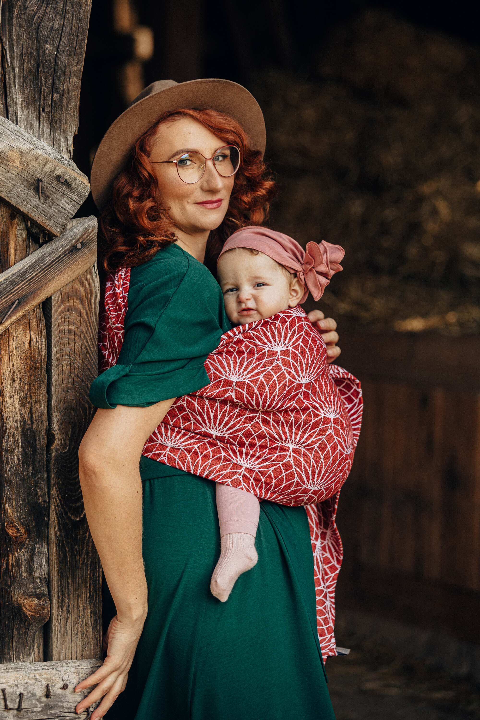 LennyLamb Ring Sling Lotus - Foxy