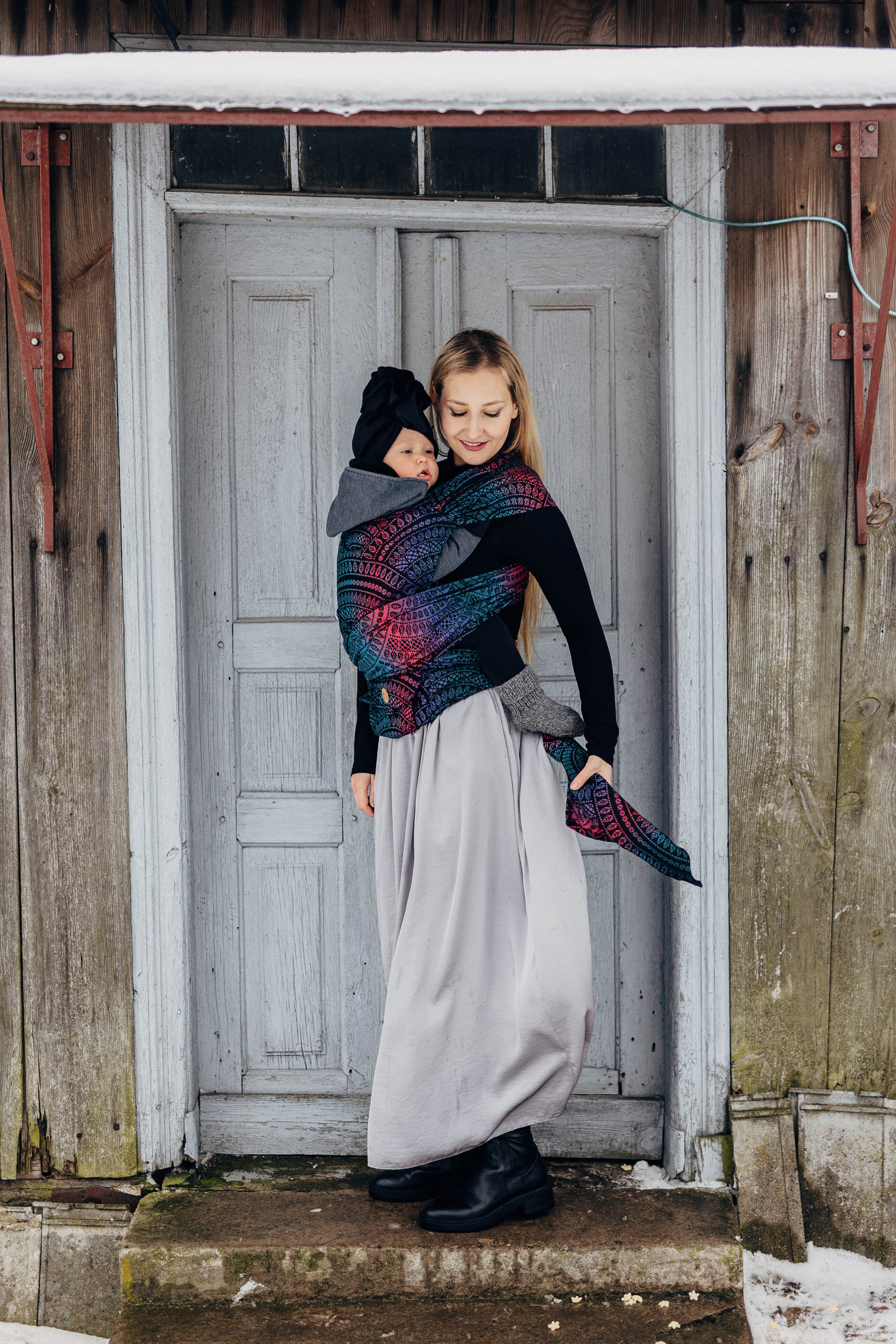 LennyHybrid kandekott, Peacock's Tail - Black Opal