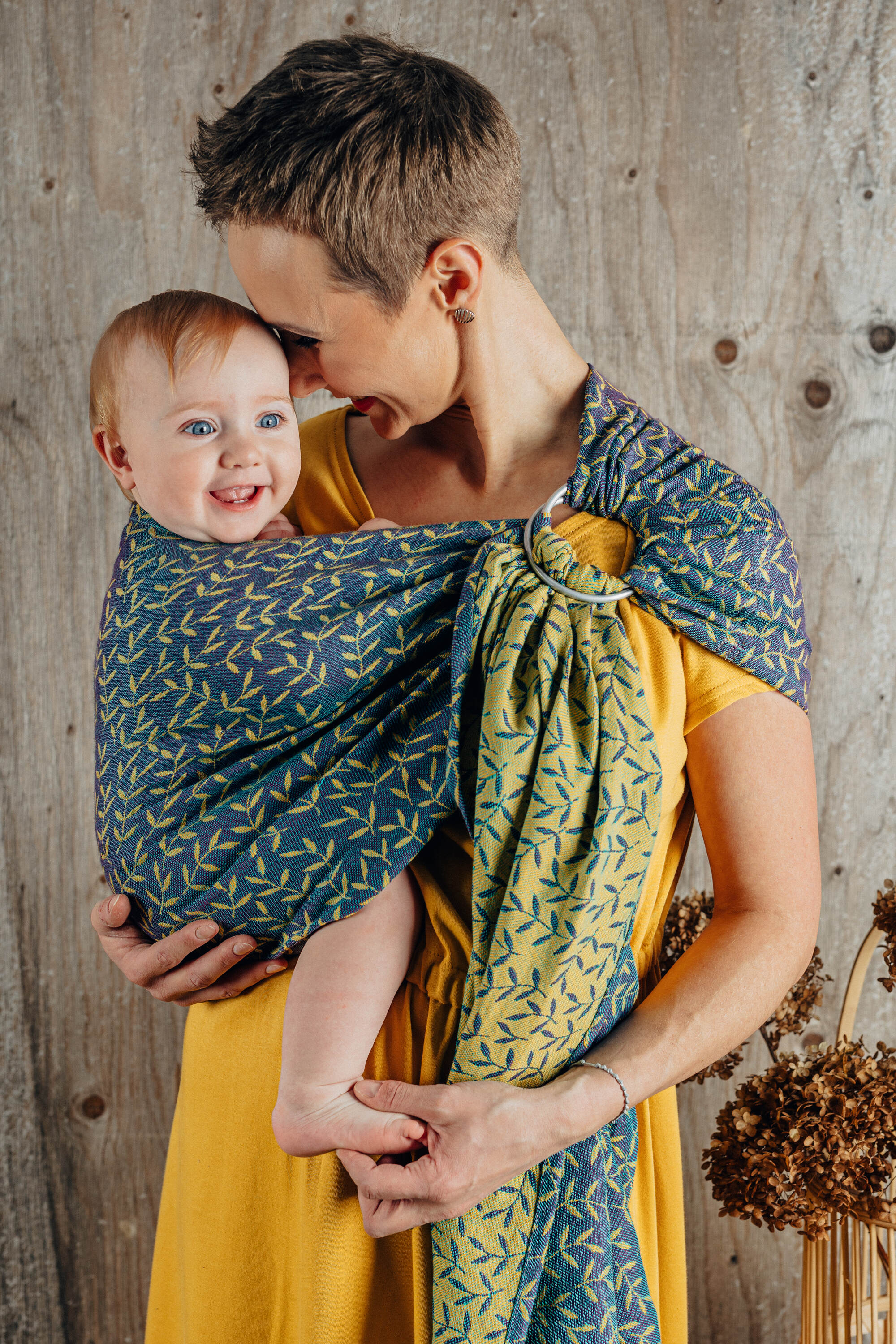 LennyLamb Ring Sling Enchanted Nook - In Bloom