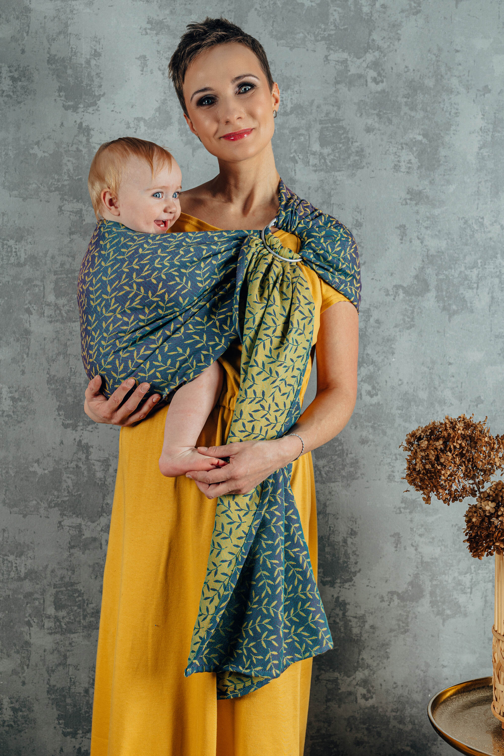 LennyLamb Ring Sling Enchanted Nook - In Bloom
