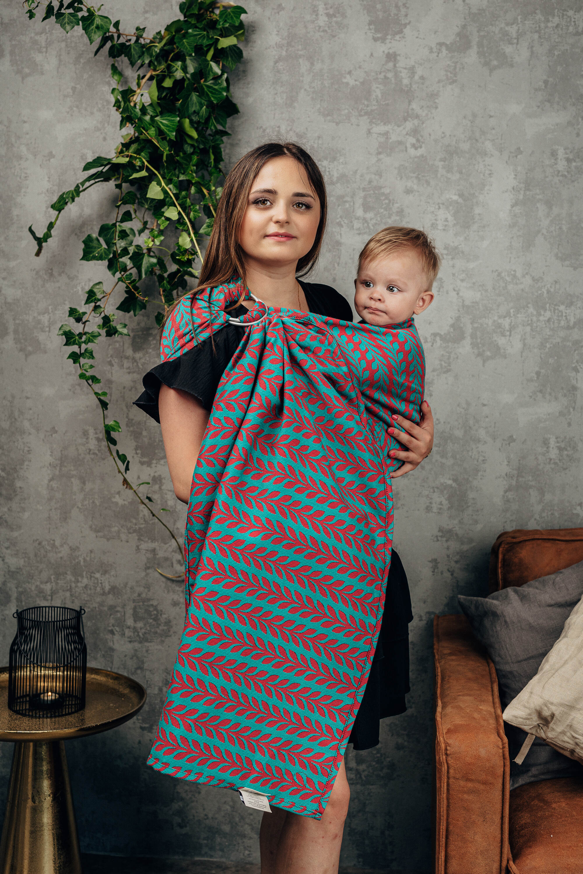LennyLamb Ring Sling Catkin Frolic