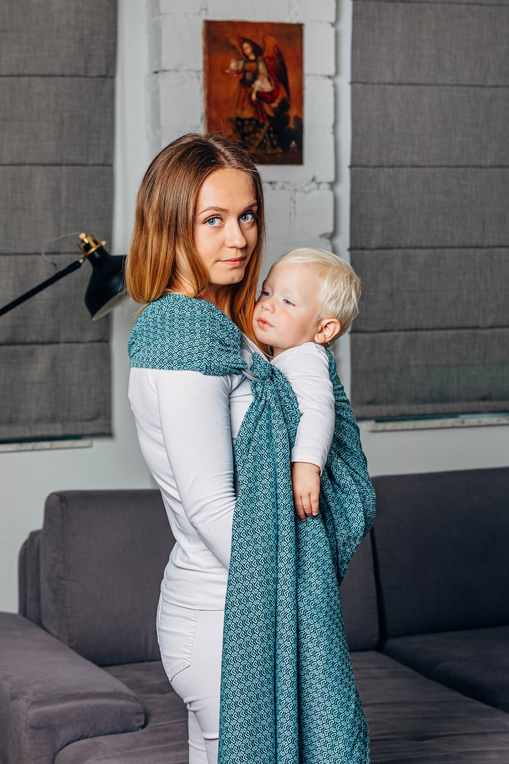 LennyLamb Ring Sling LittleLove Amazonite
