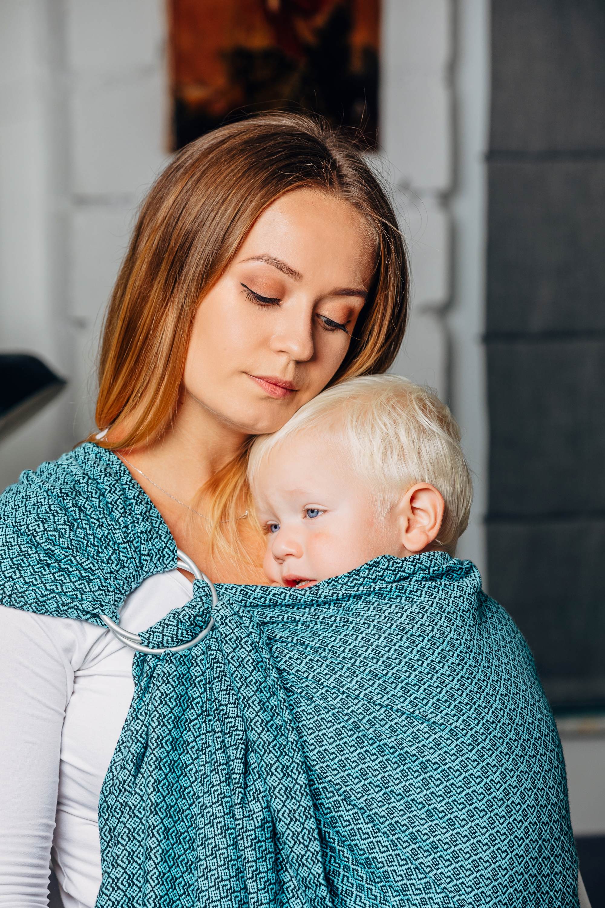 LennyLamb Ring Sling LittleLove Amazonite