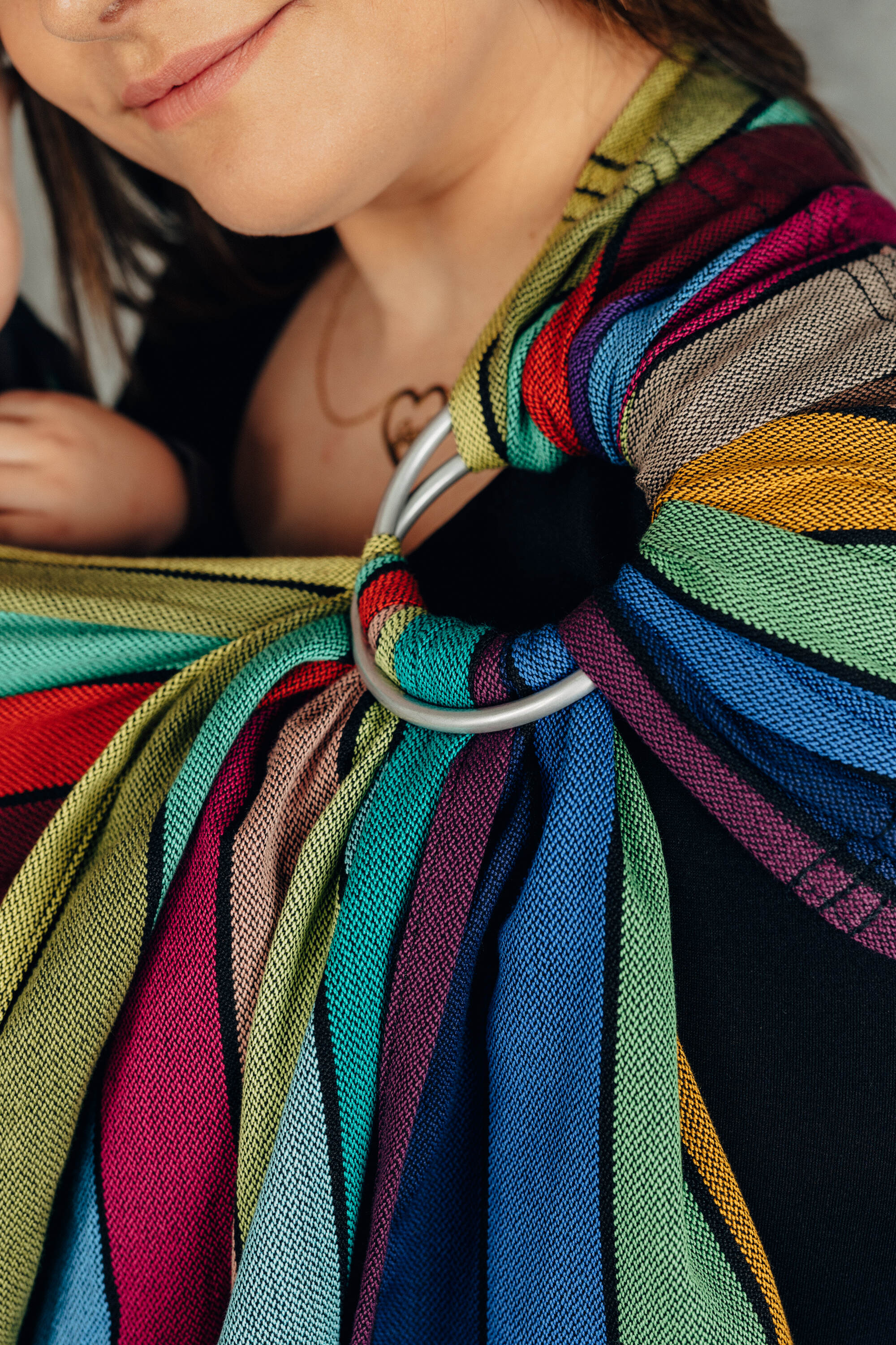 LennyLamb Ring Sling Carousel of Colors
