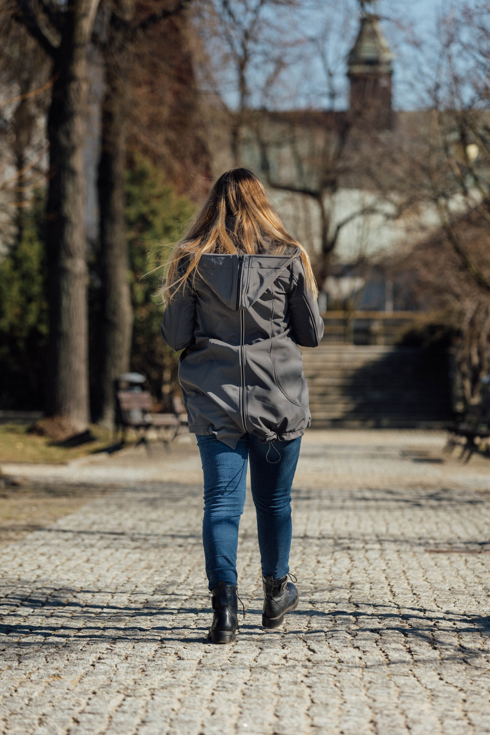 LennyLamb lapsekandmise softshell jope, Grey