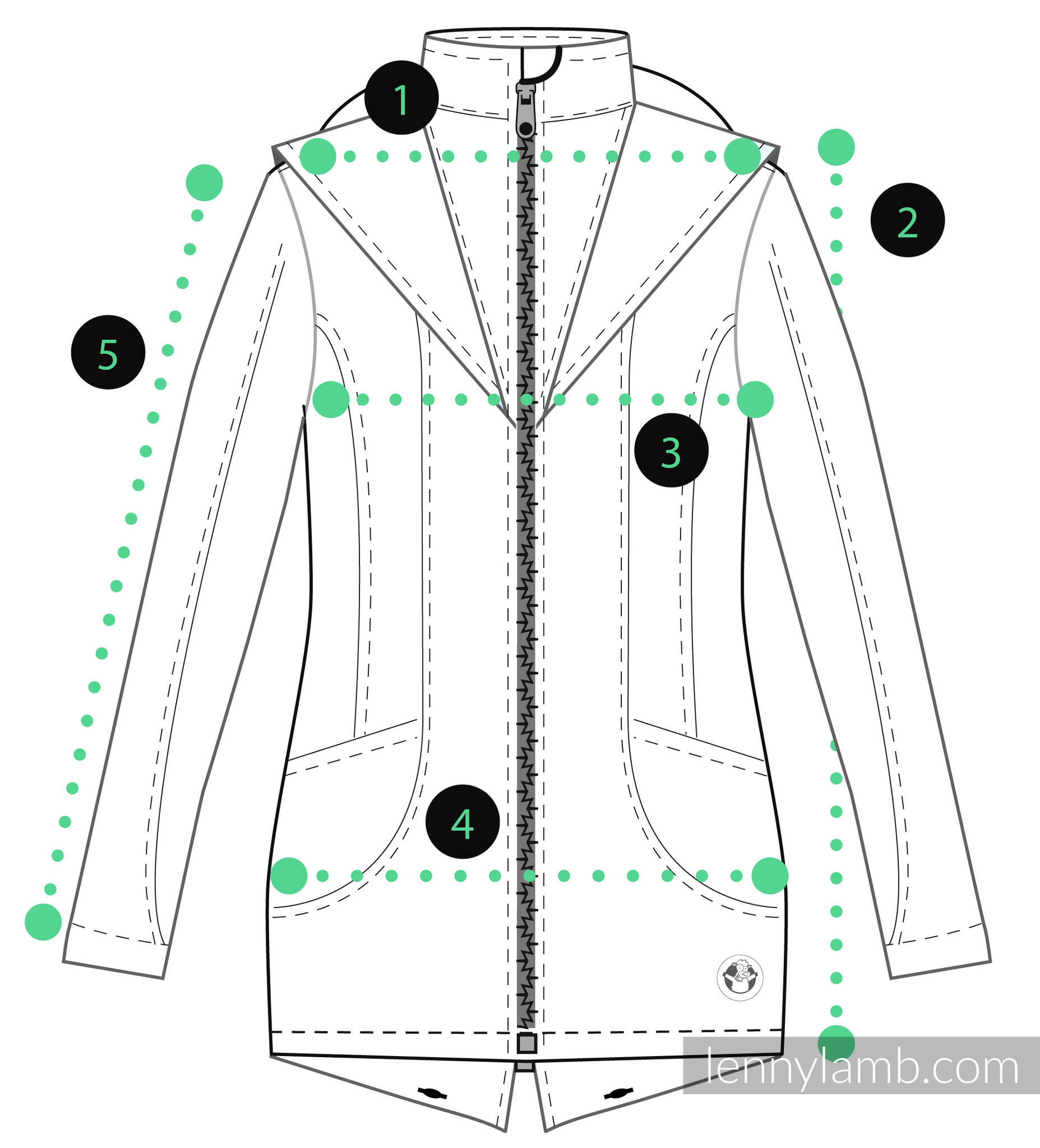 LennyLamb lapsekandmise softshell jope, Grey