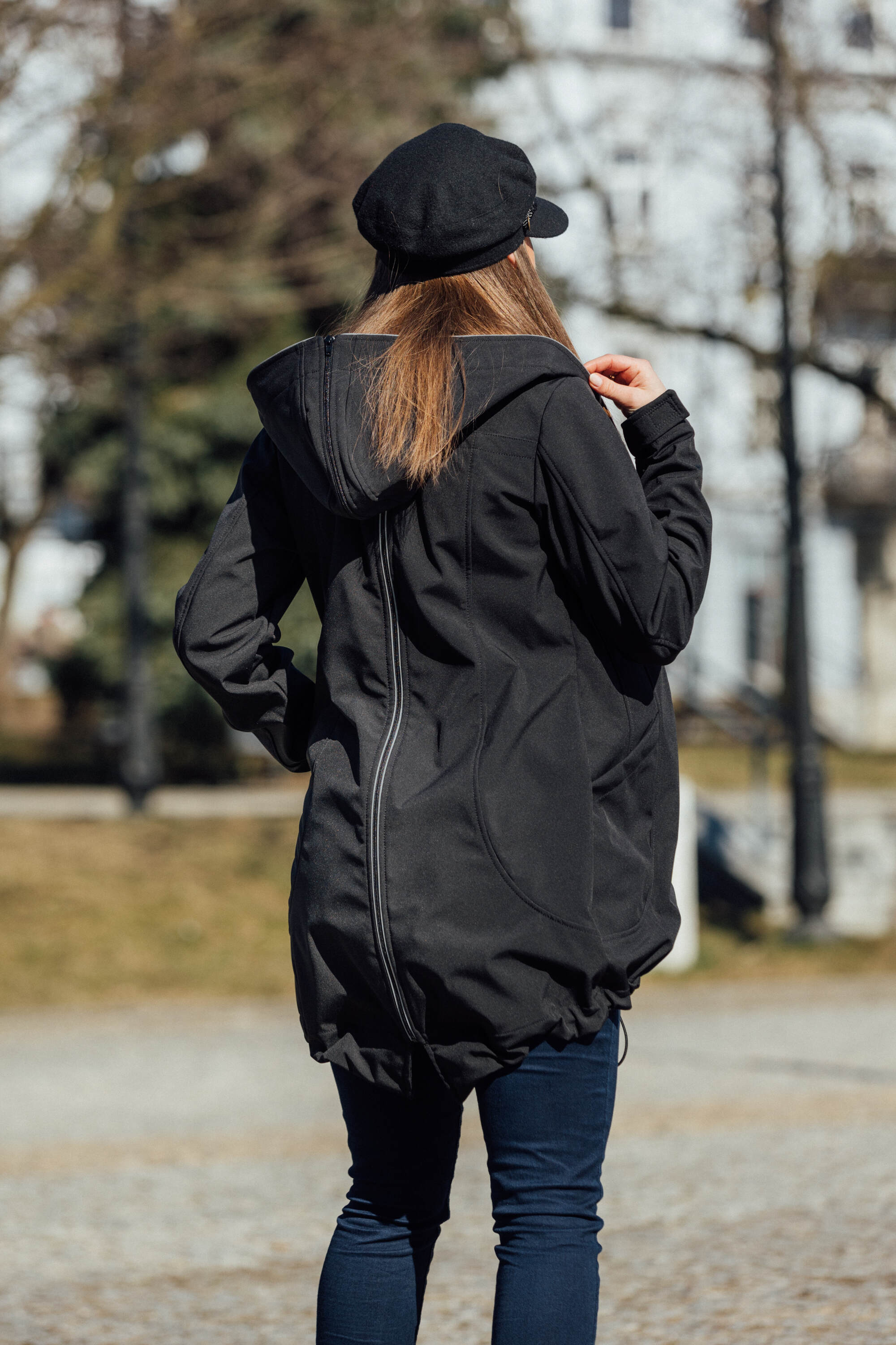 LennyLamb lapsekandmise softshell jope, Black