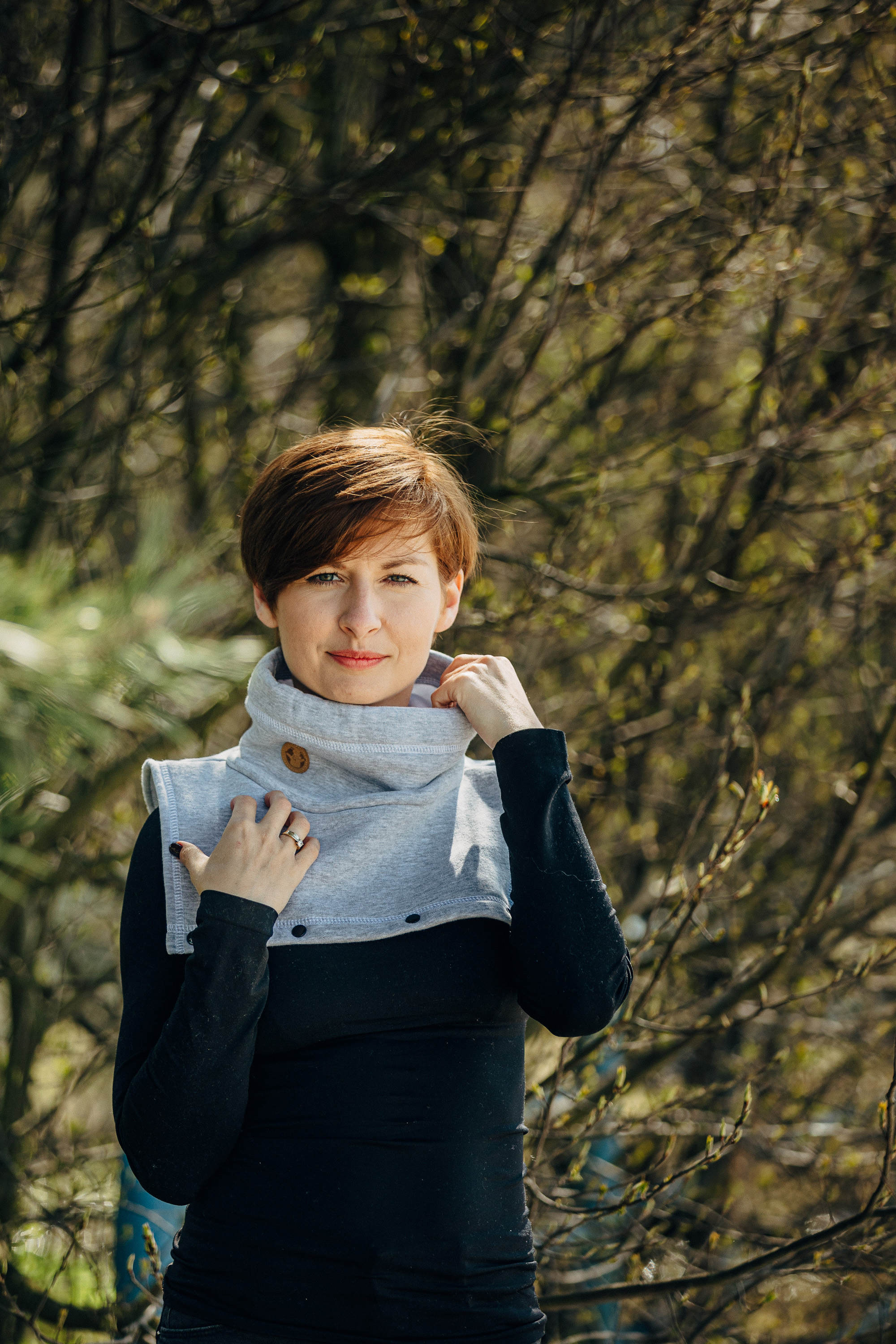 LennyLamb kaelus, Grey Melange 