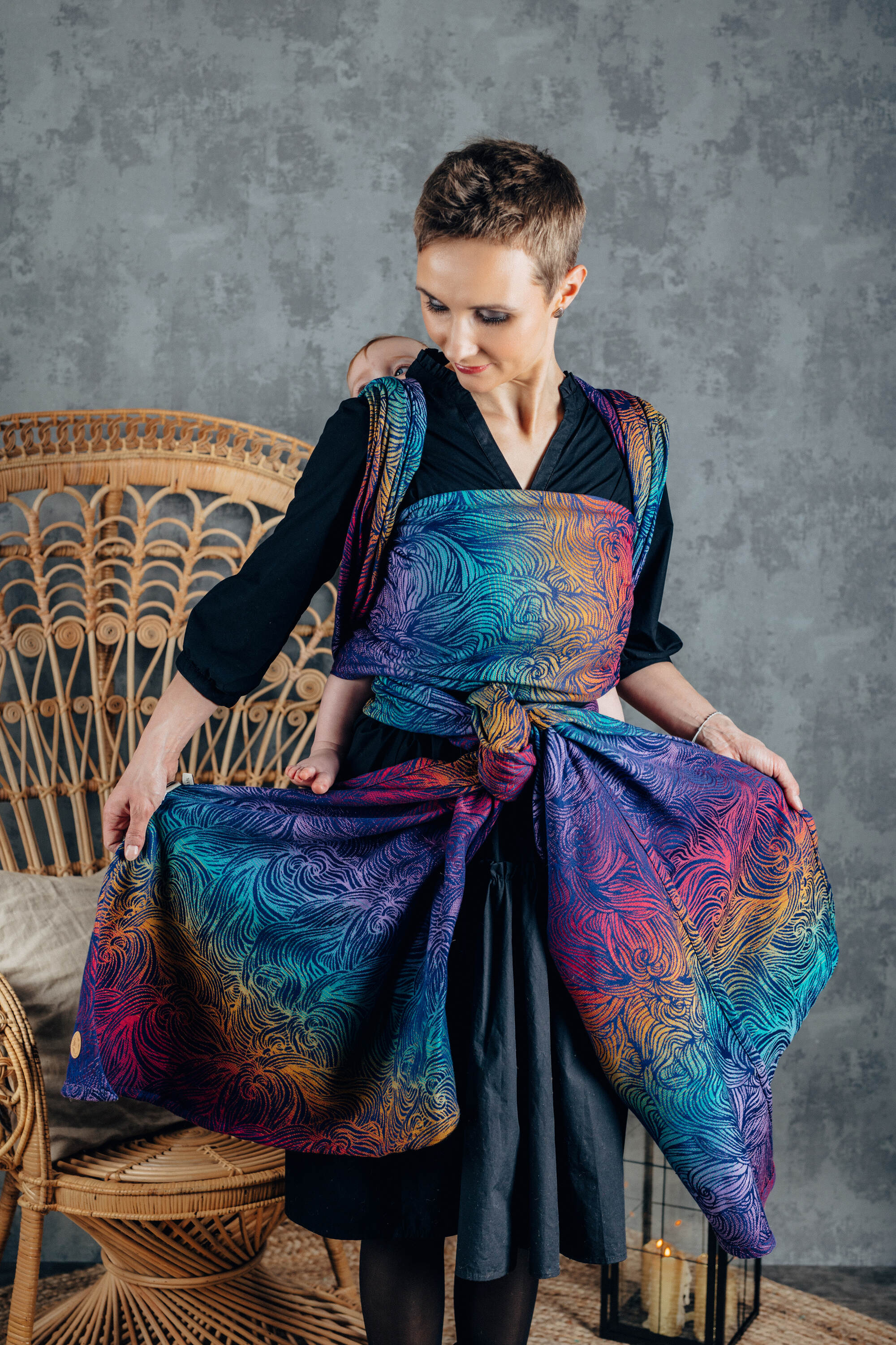  LennyLamb Baby Wrap, Rapunzel - New Era