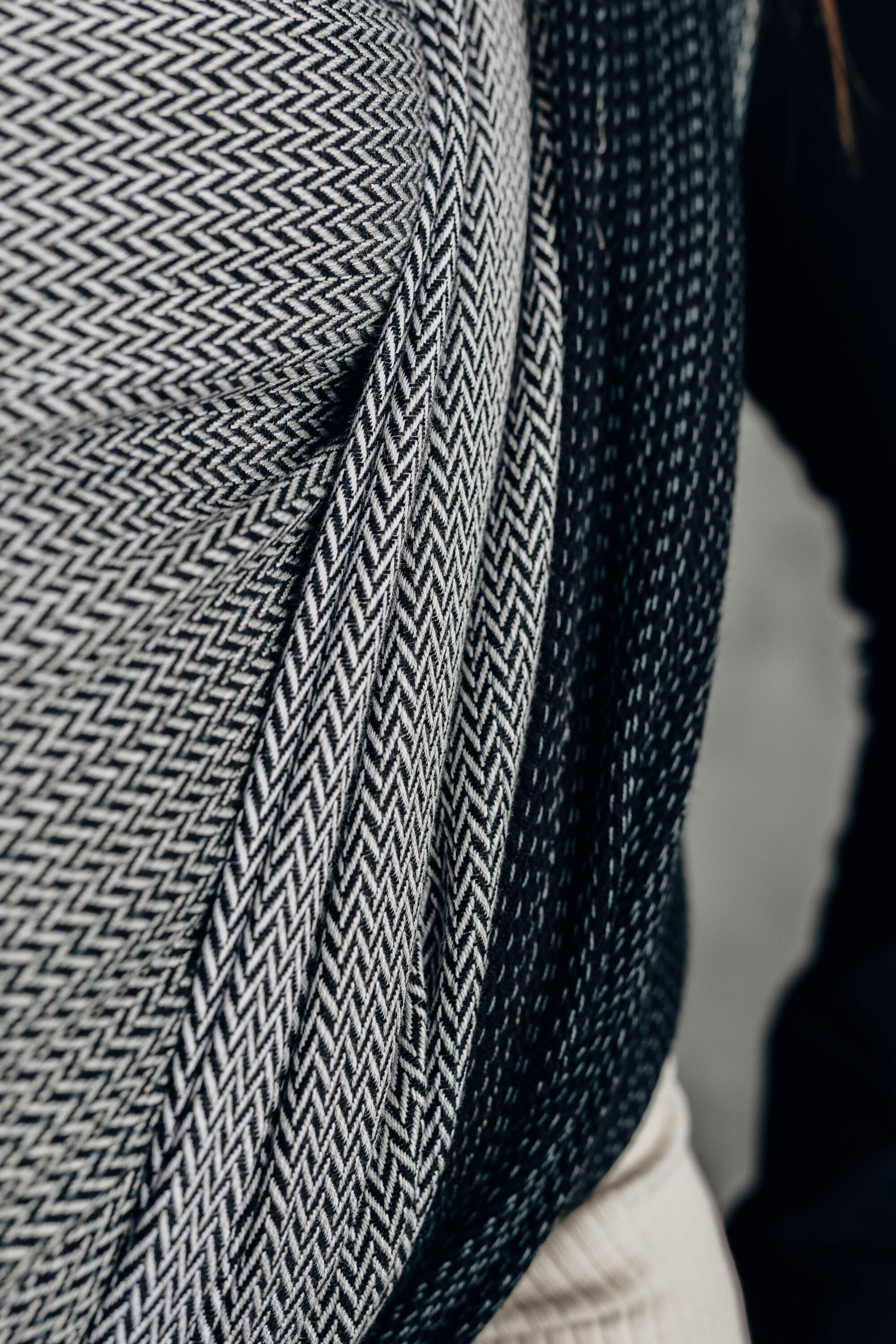 LennyLamb kandelina, Little Herringbone Ombre Grey