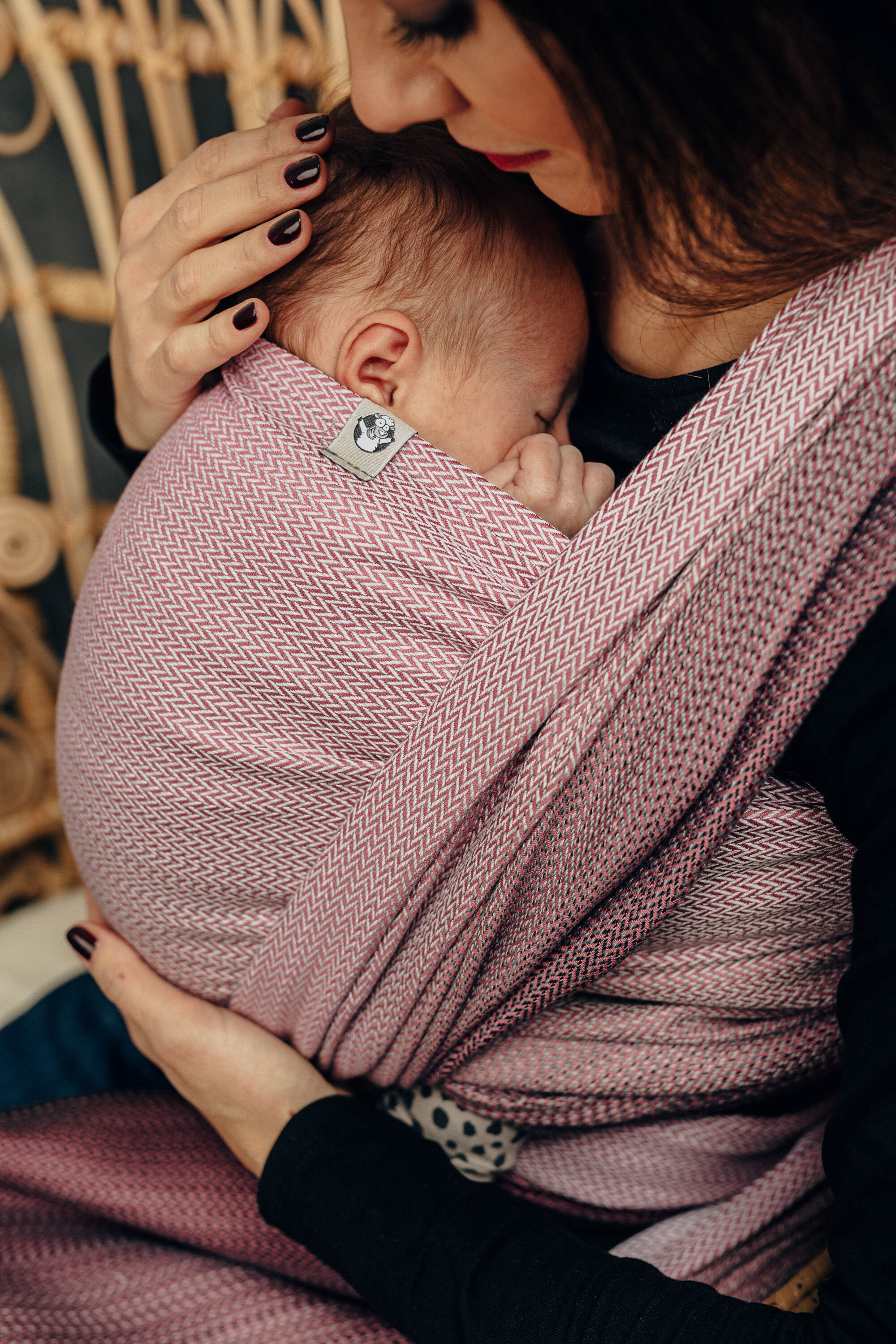 LennyLamb kandelina, Little Herringbone Ombre Pink