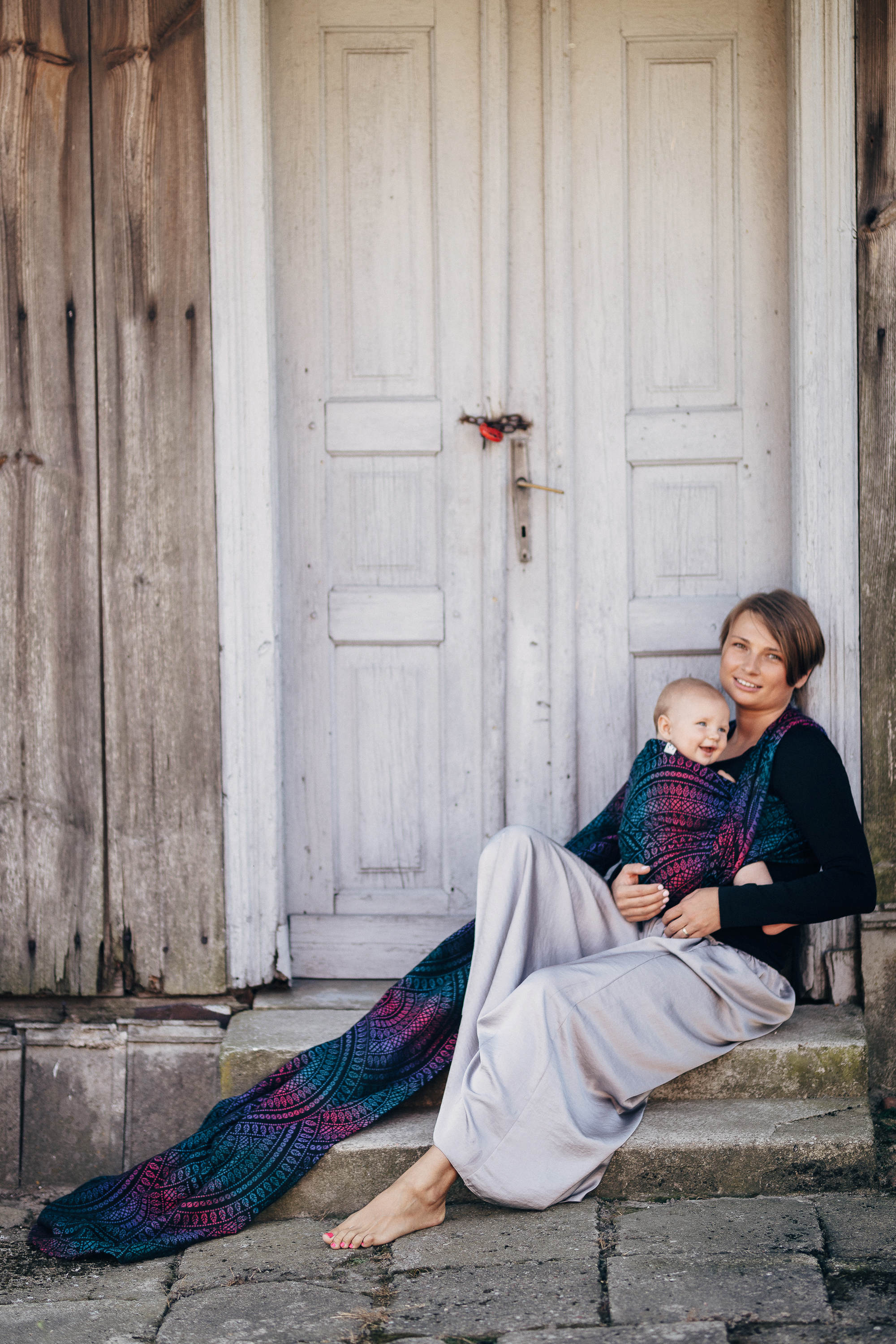 LennyLamb kandelina, Peacock's Tail -  Black Opal