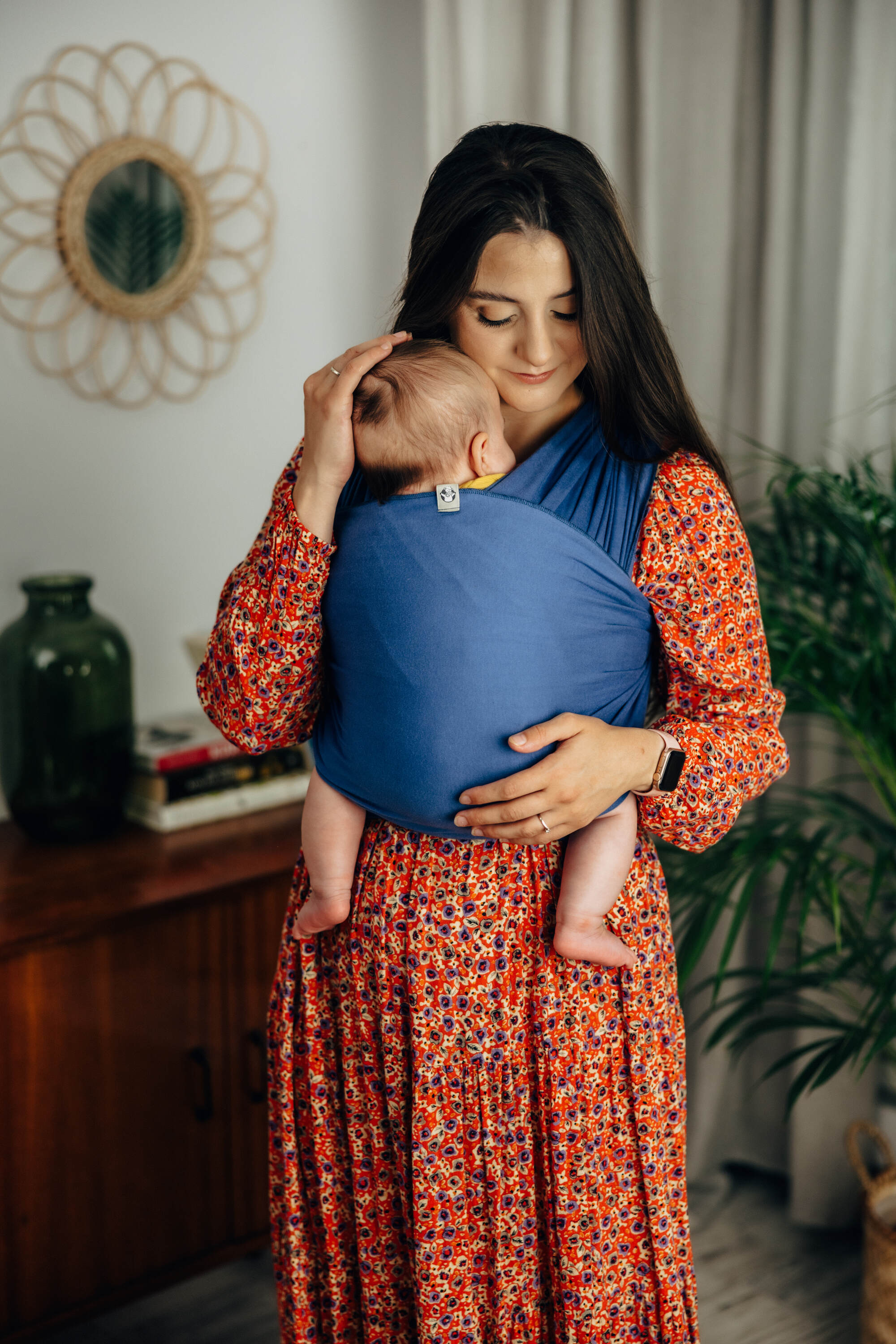  LennyLamb Stretchy wrap, Lapis Lazuli 