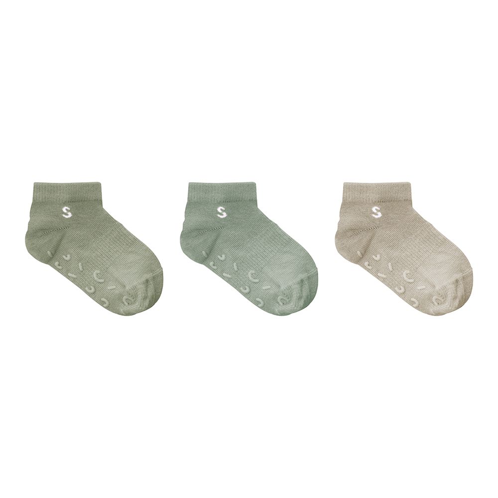 Stuckies Sneaker Socks, 3-pack