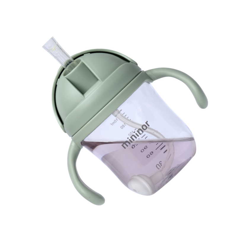 Mininor kõrrega joogipudel 330ml (värvivalik)