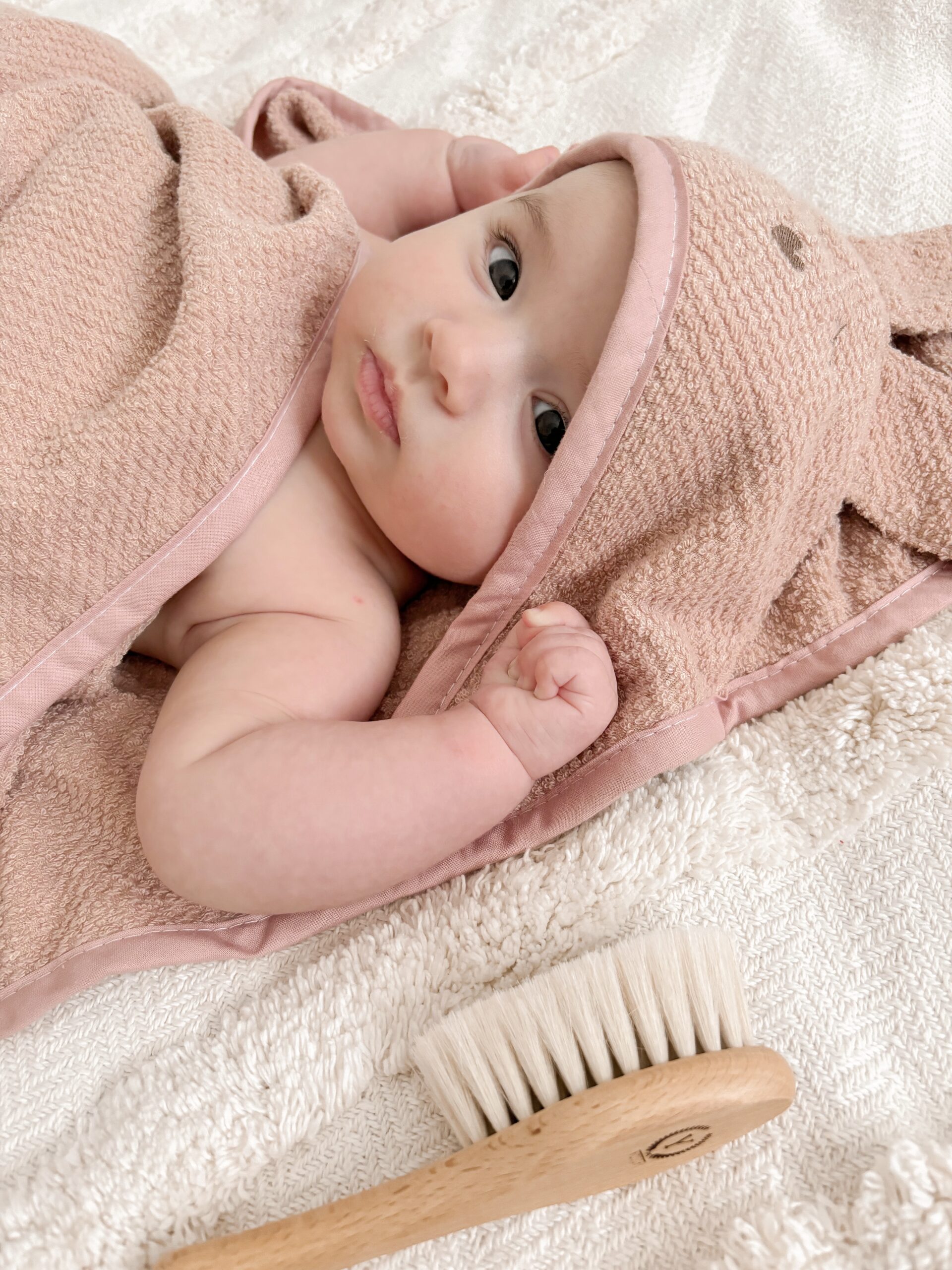 Bambusrätik kõrvadega, roosa