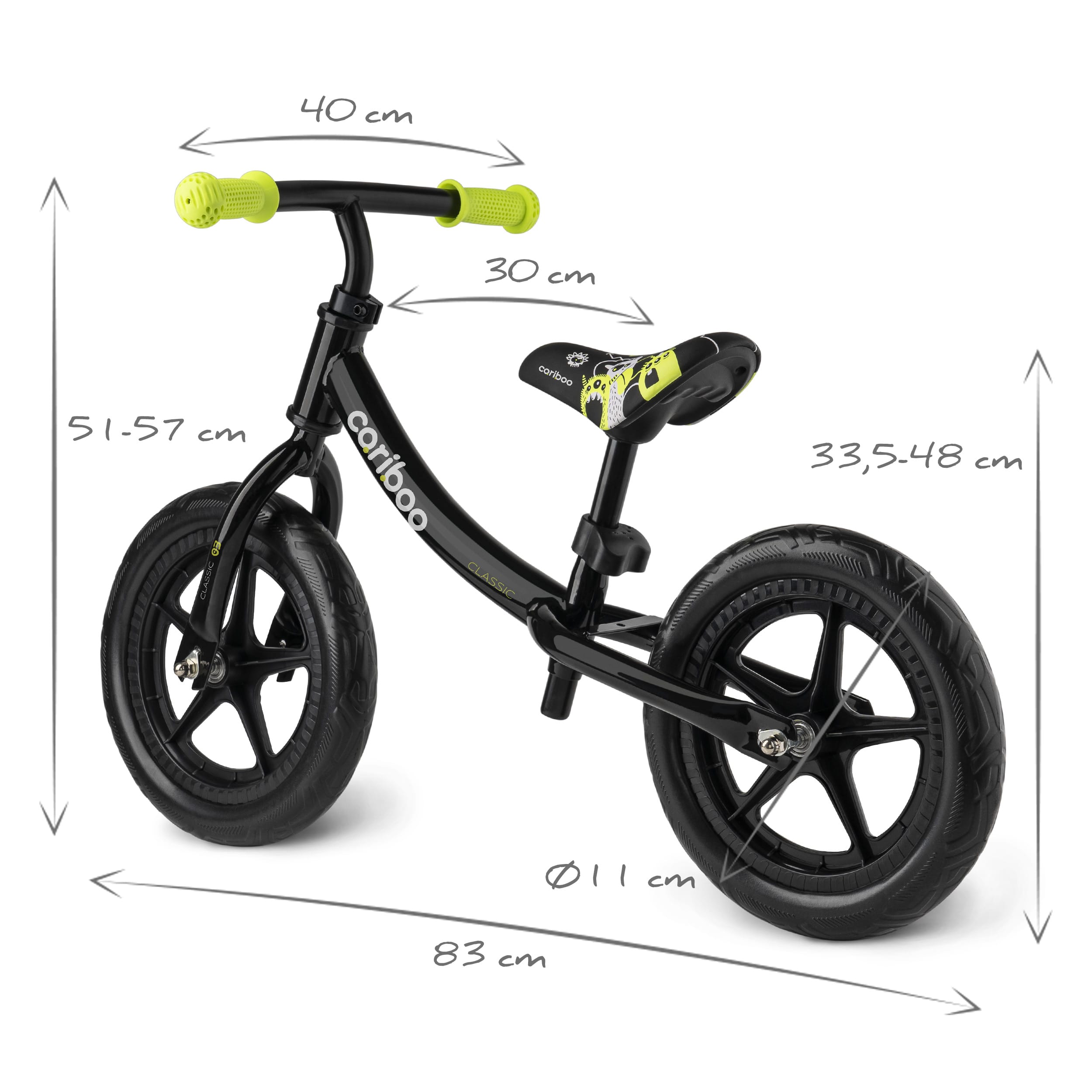 Cariboo CLASSIC tasakaaluratas (värvivalik)