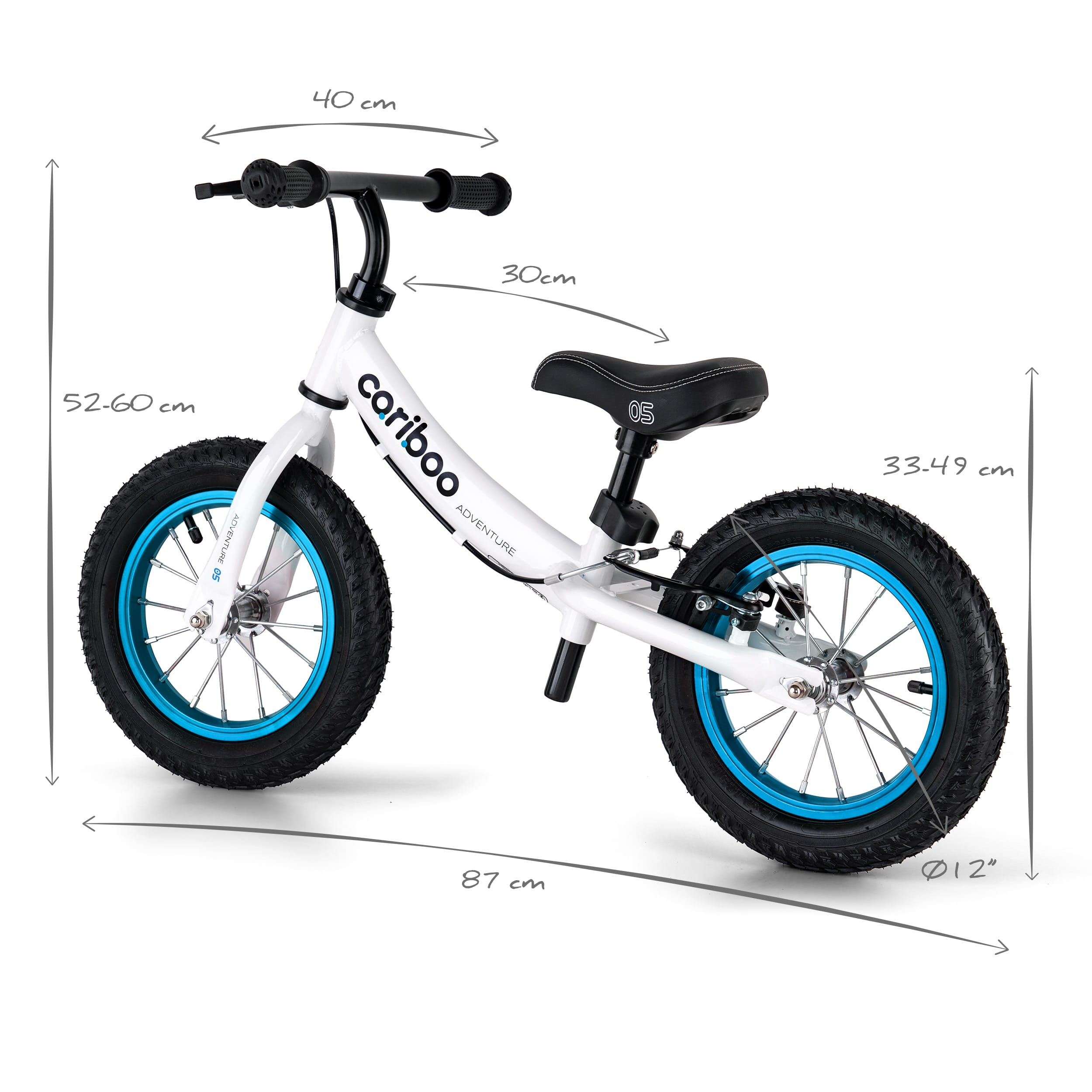 Cariboo ADVENTURE tasakaaluratas (värvivalik)