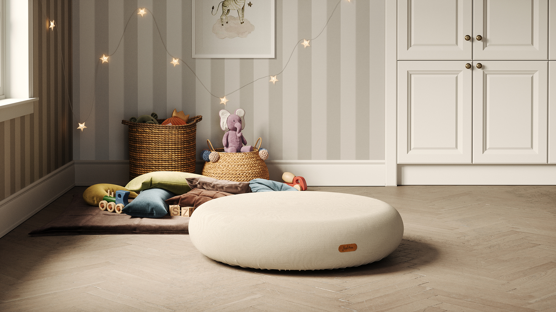 Jupiduu hüppealus siseruumi (värvivalik)