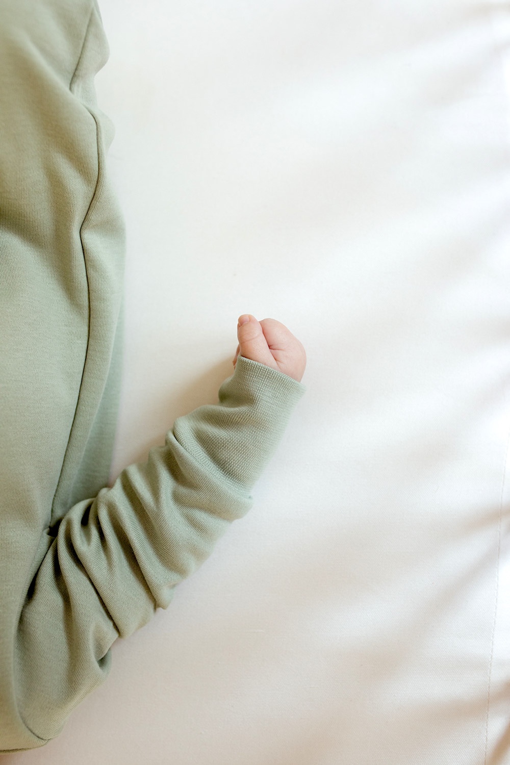 Poofi sleepsuit, Sage Green