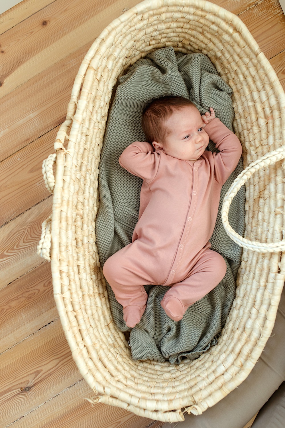 Poofi sleepsuit, Herbal Rose