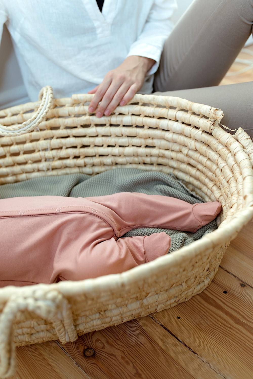 Poofi sleepsuit, Herbal Rose