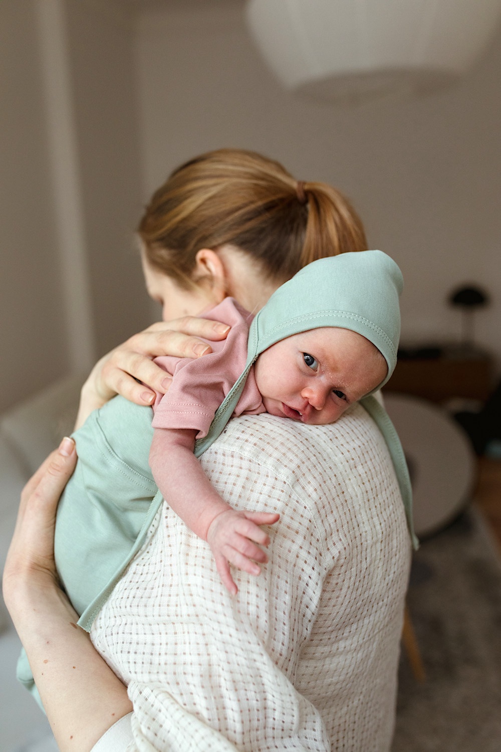 Poofi püksid (kinnine jalaosa), Sage Green