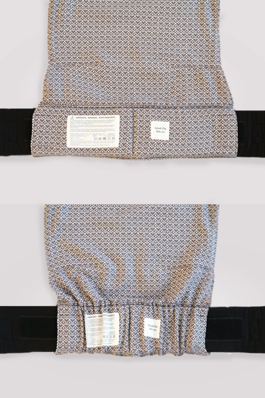 Kokadi baby carrier WrapStar Heart2Heart stone