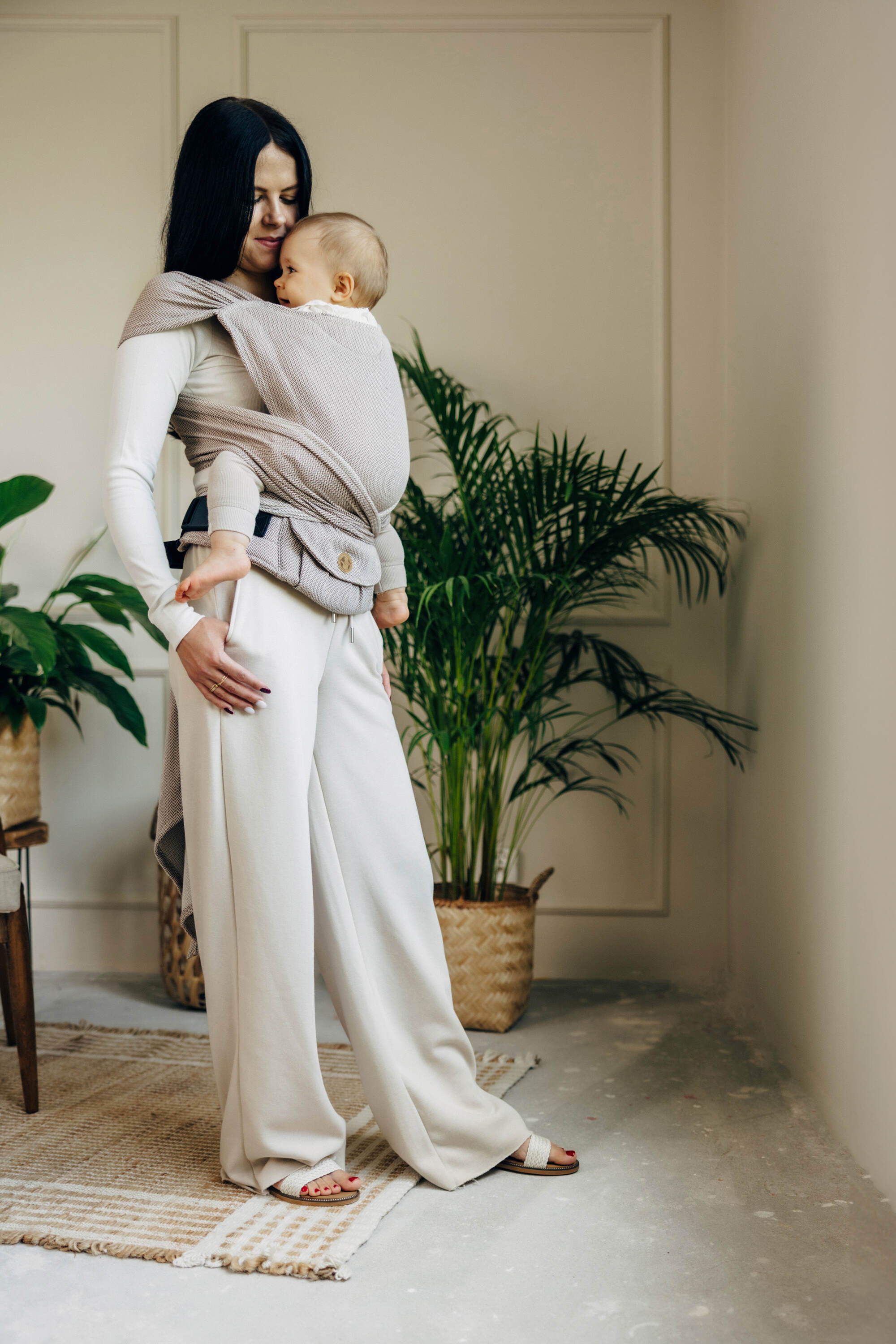 LennyHybrid kandekott, Little Herringbone Almond